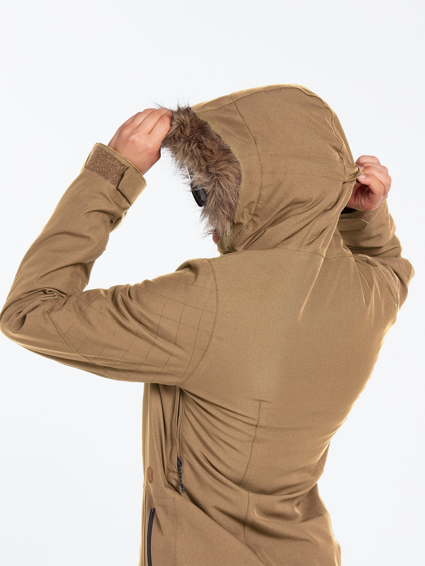 Shadow Ins Jacket - COFFEE - Image 6