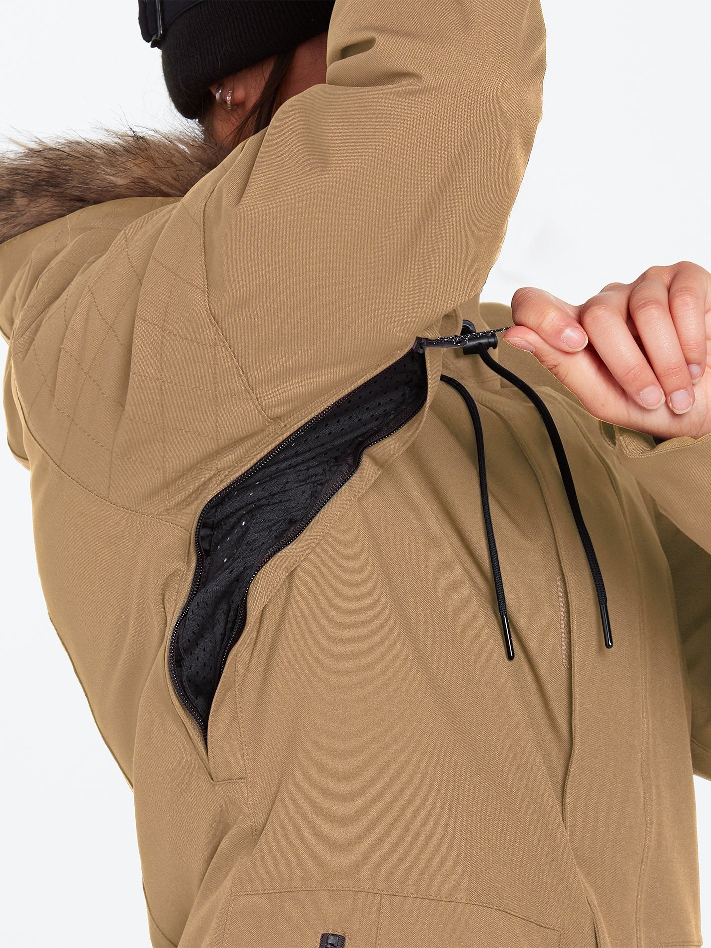 Shadow Ins Jacket - COFFEE - Image 9