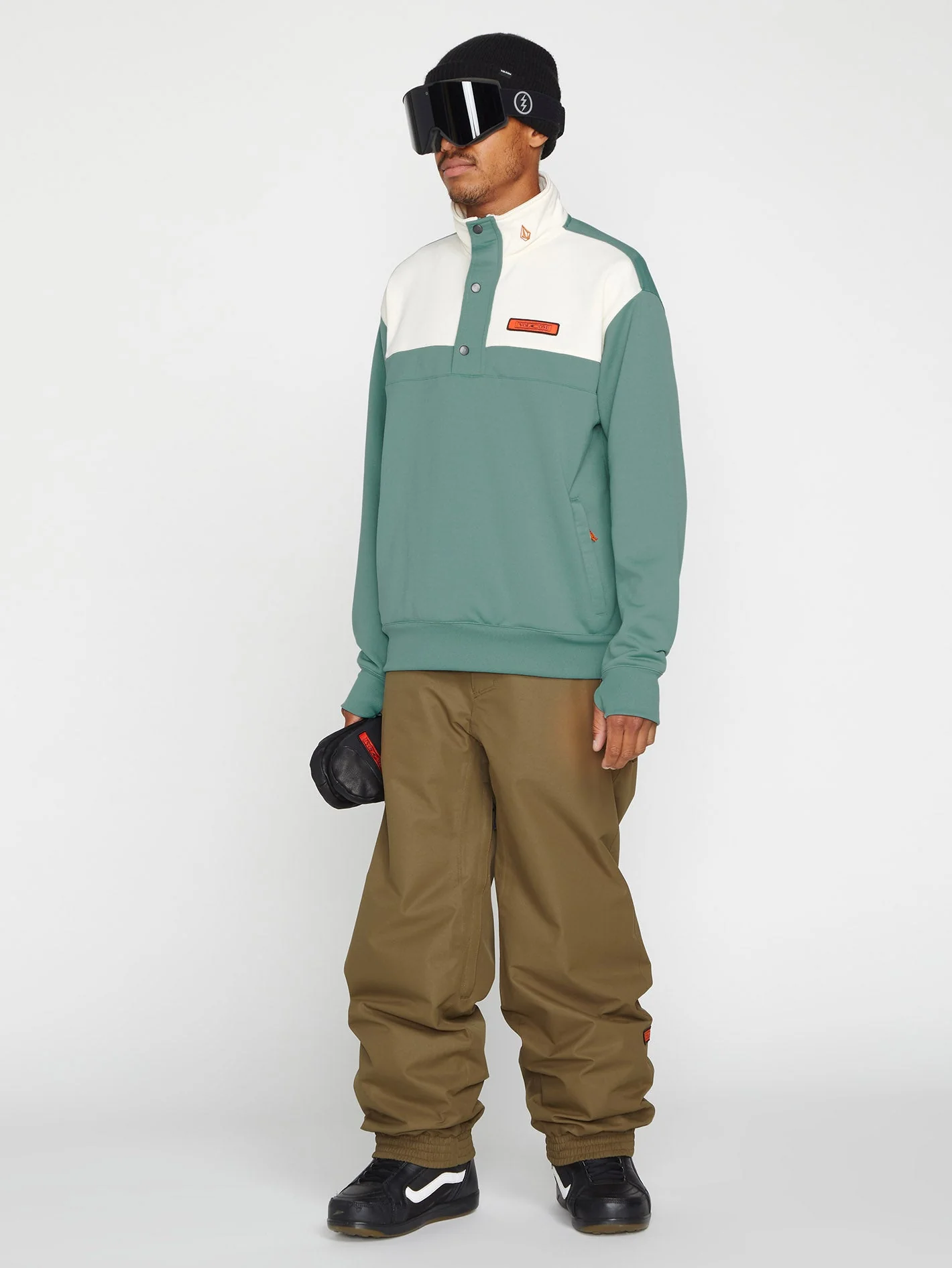 She Fleece Sweatshirt - Sage - Image 6