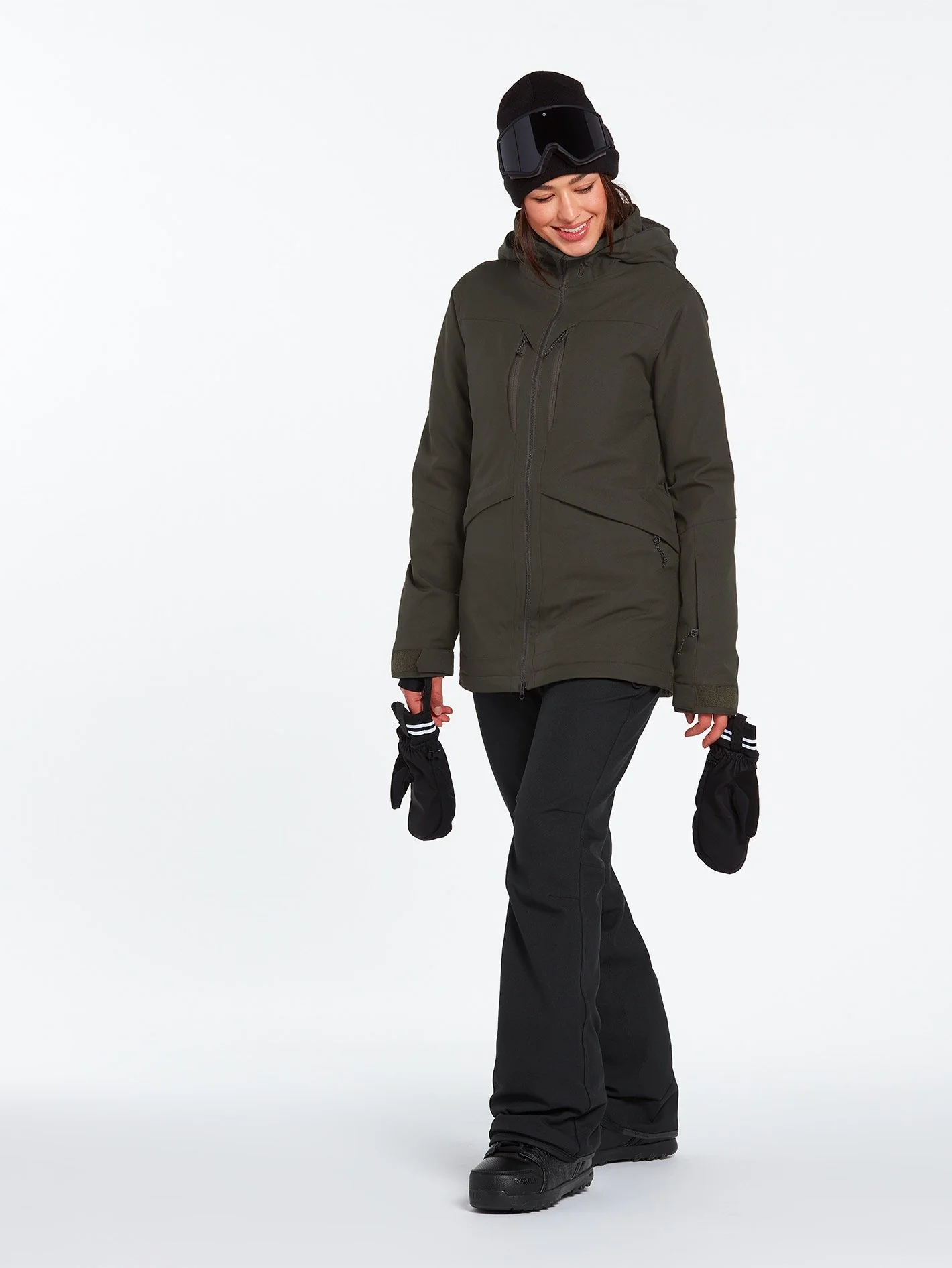 Shelter 3D Stretch Jacket - BLACK GREEN - Image 11