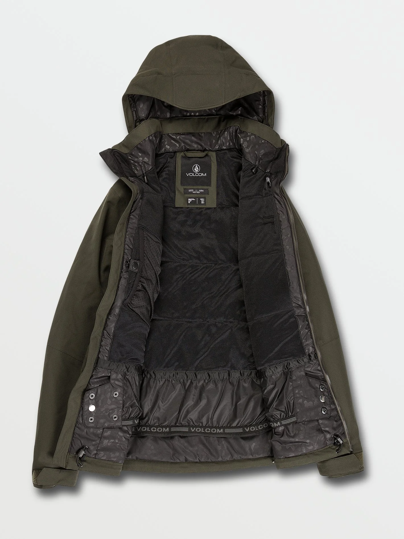 Shelter 3D Stretch Jacket - BLACK GREEN - Image 13