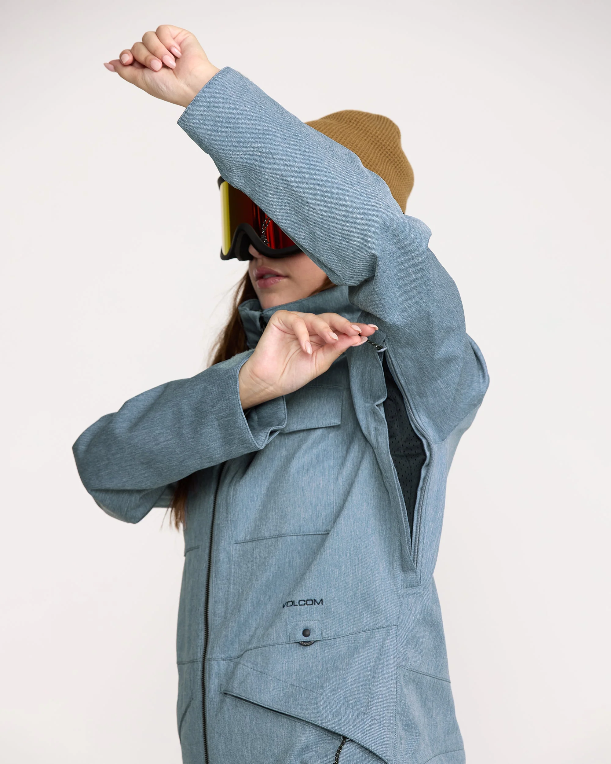Shiloh Snow Jumpsuit - Denim - Image 5