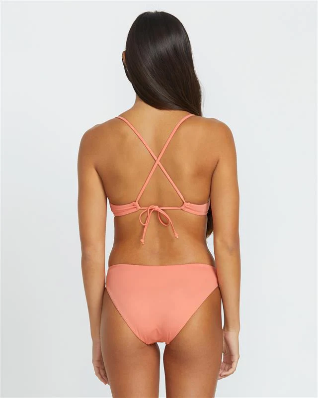 Simply Seamless X Back Halter Bikinioberteil - SUNSET - Image 2