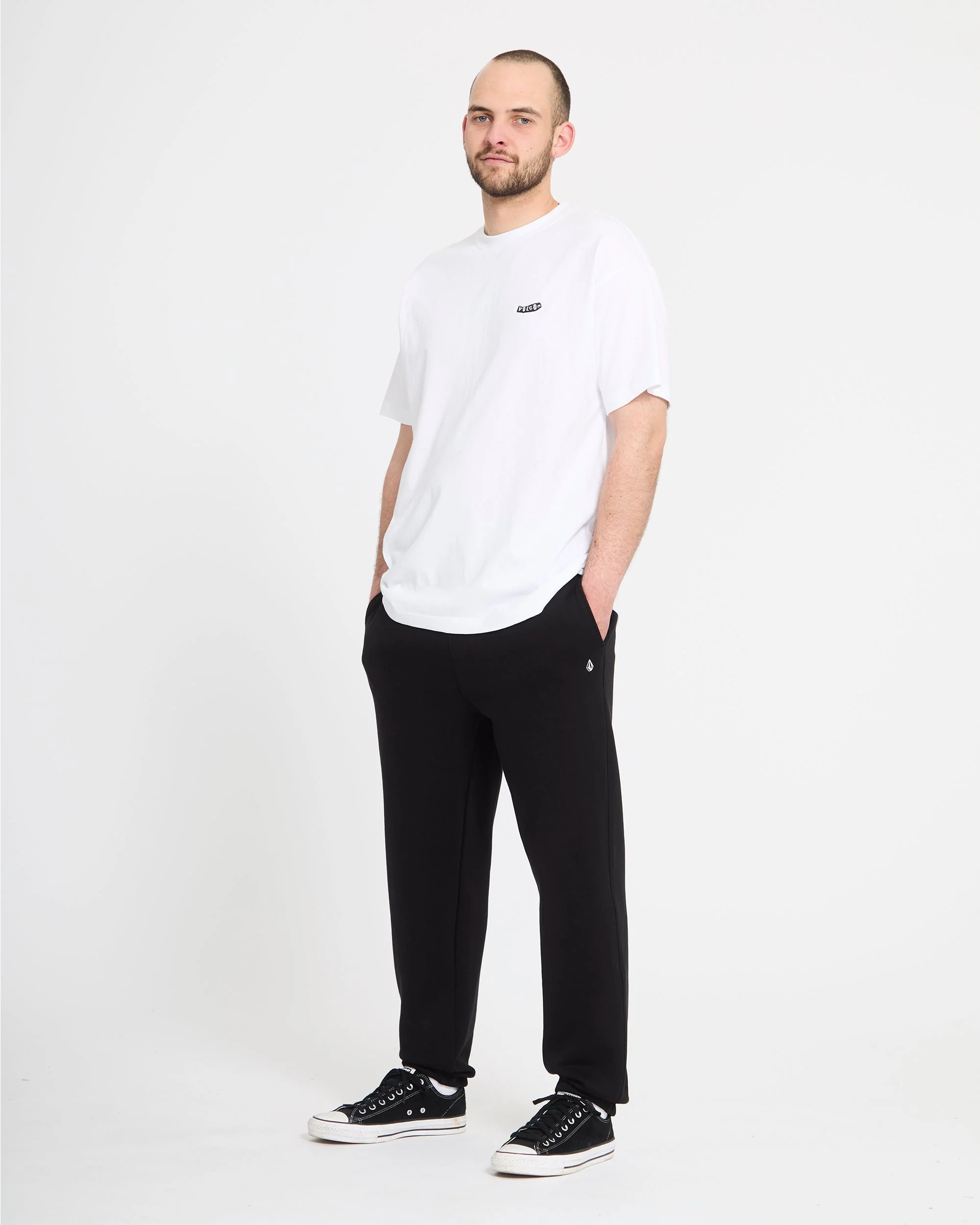 Single Stone Fleece-Jogginghose - Black - Image 6