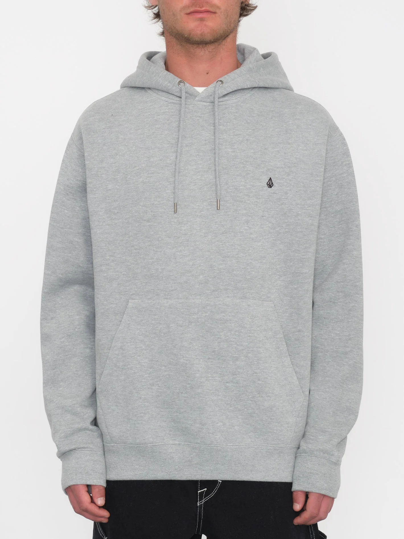 Single Stone Kapuzenpullover - HEATHER GREY