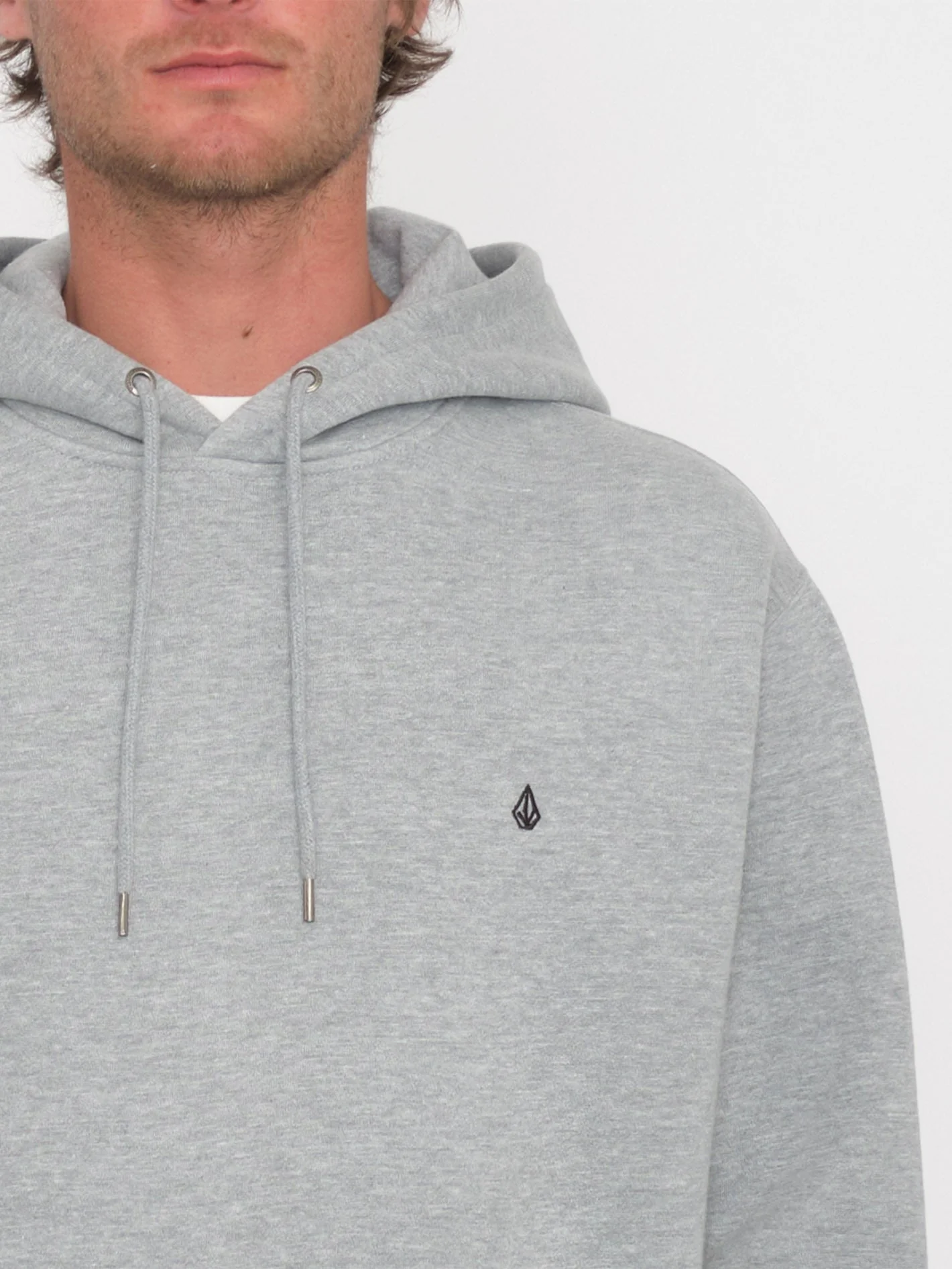 Single Stone Kapuzenpullover - HEATHER GREY - Image 3