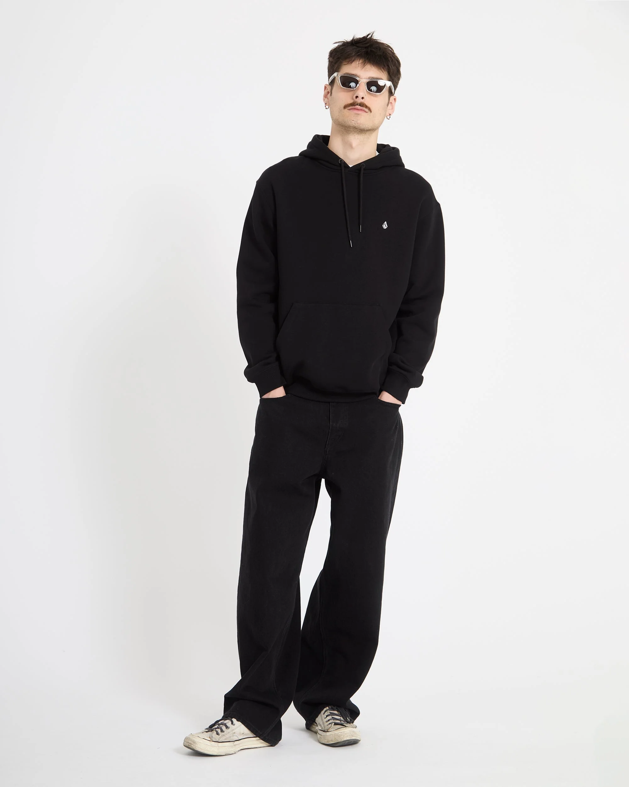 Single Stone Hoodie - Black - Image 12
