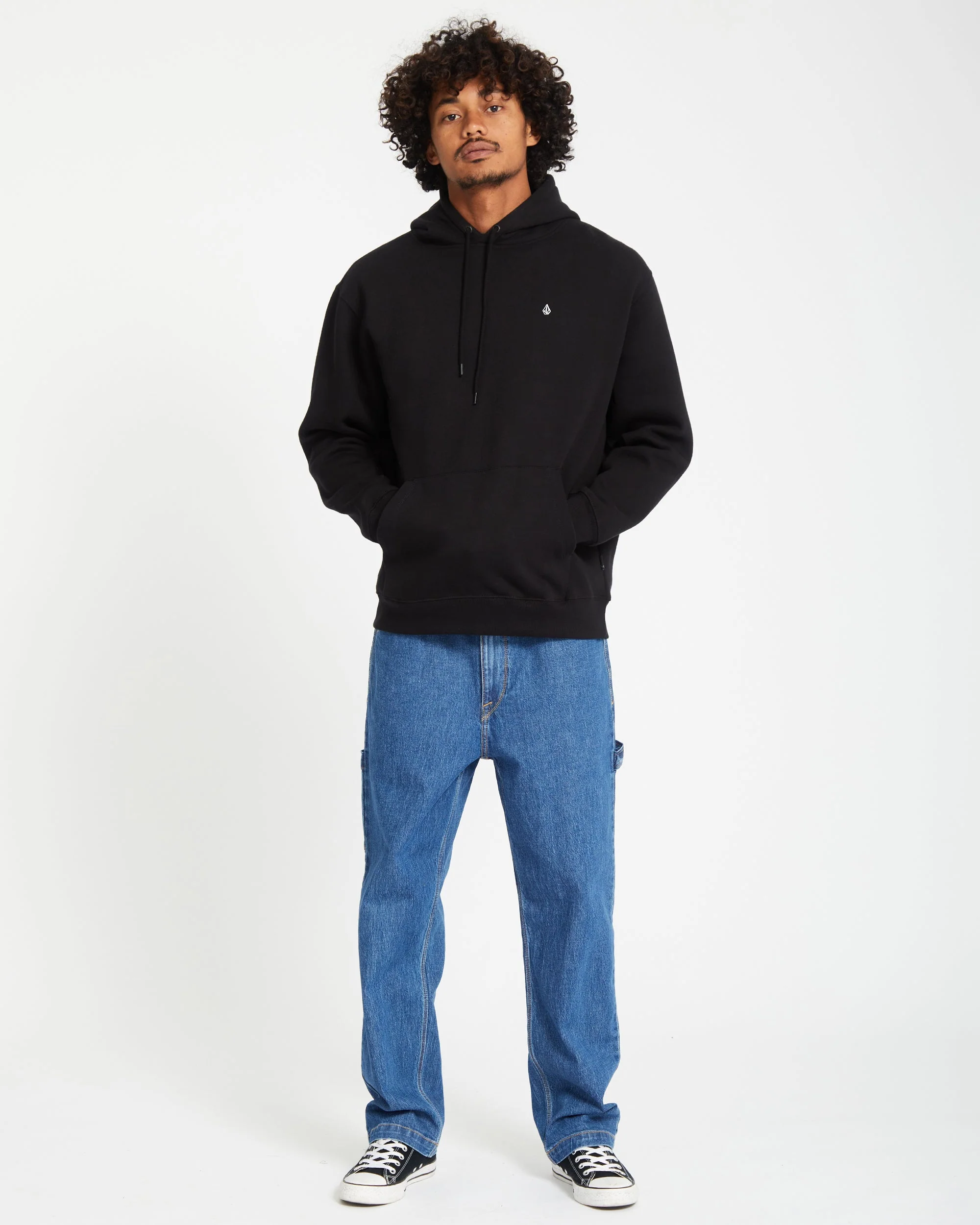 Single Stone Hoodie - Black - Image 13