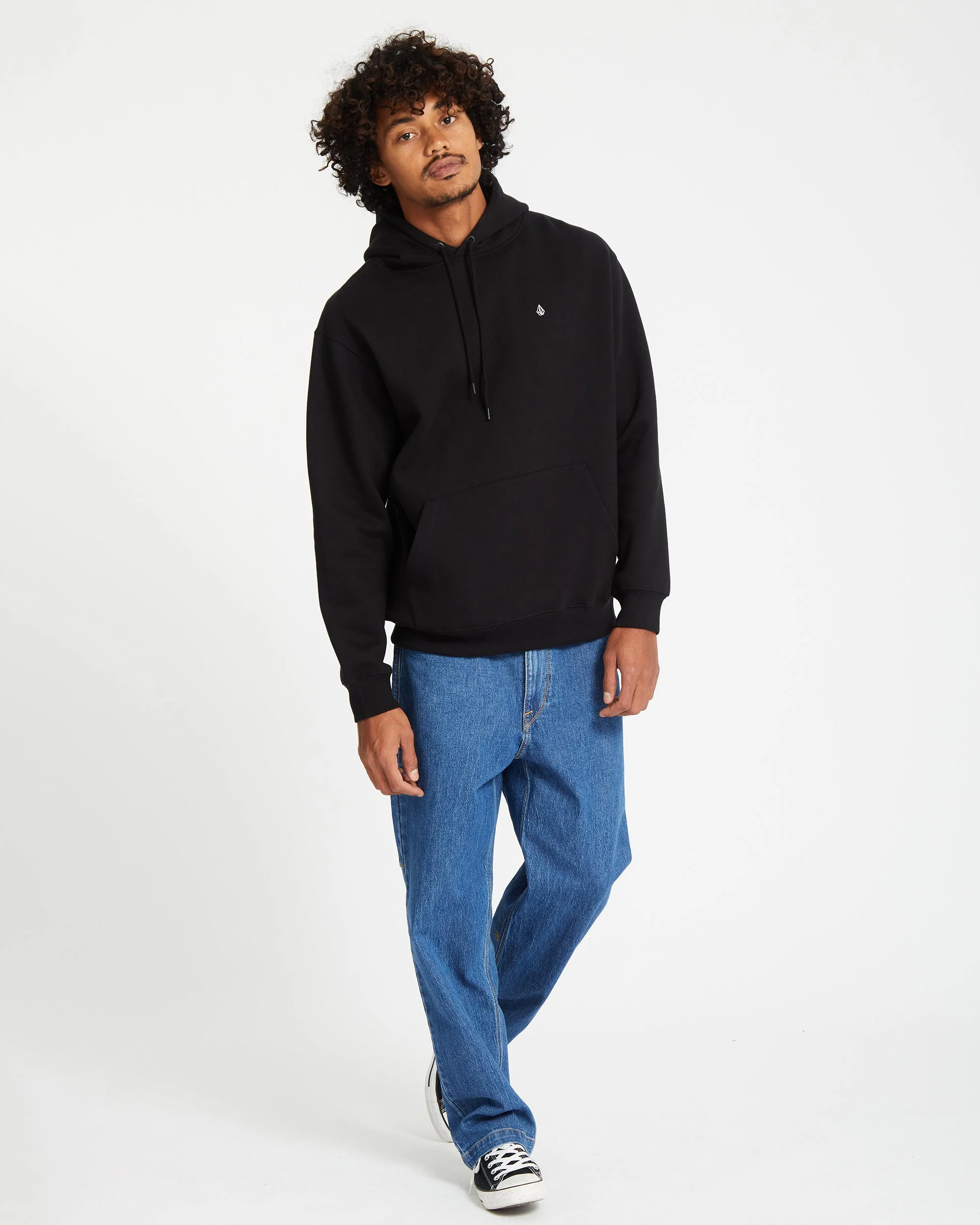 Single Stone Hoodie - Black - Image 8