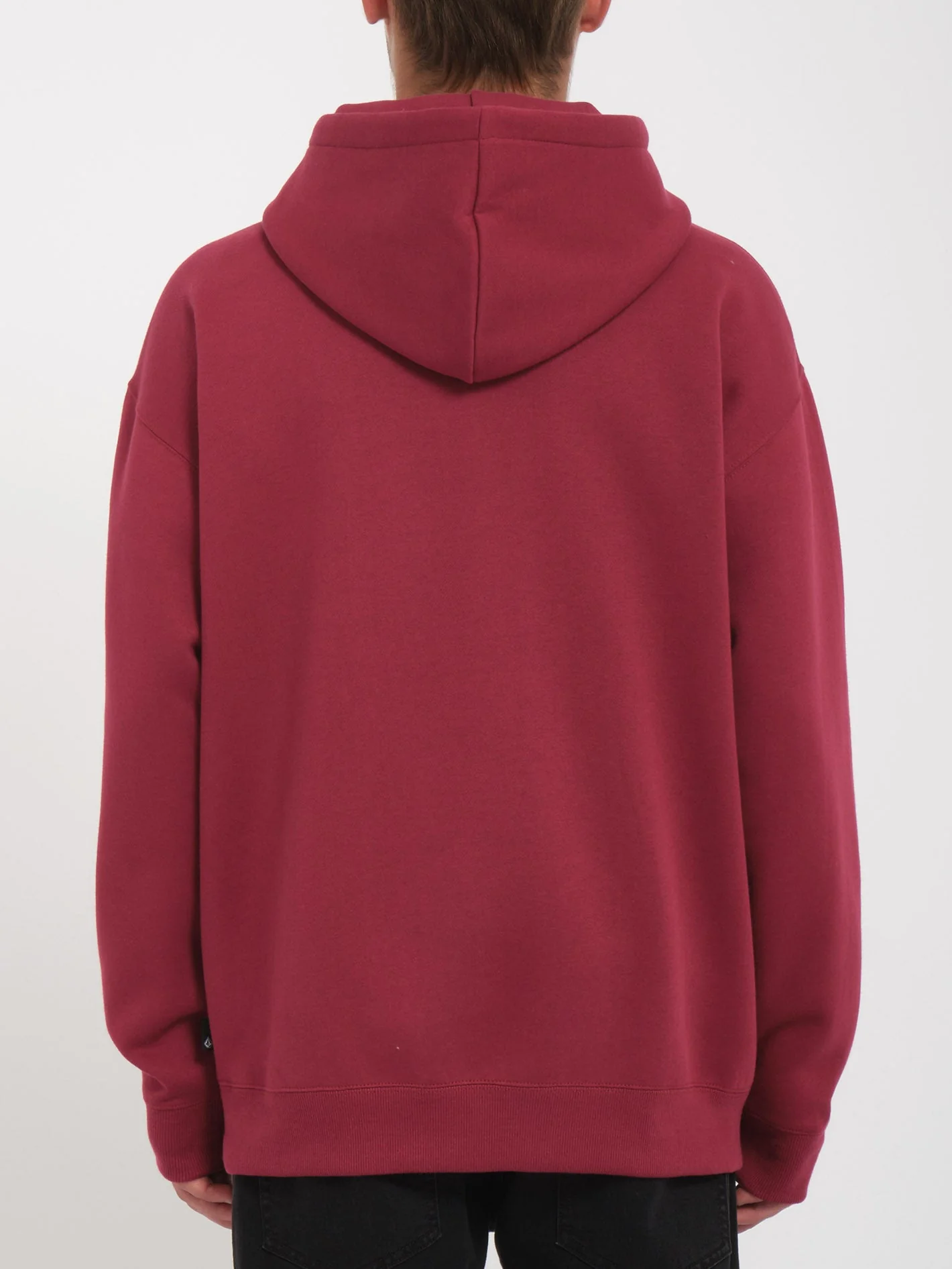 Single Stone Kapuzenpullover - WINE - Image 2