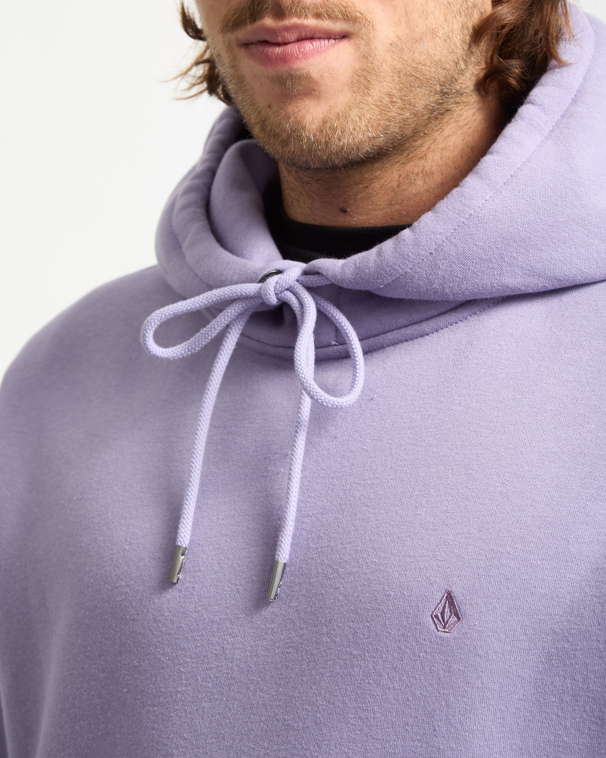 Single Stone Hoodie - Purple Ash - Image 3