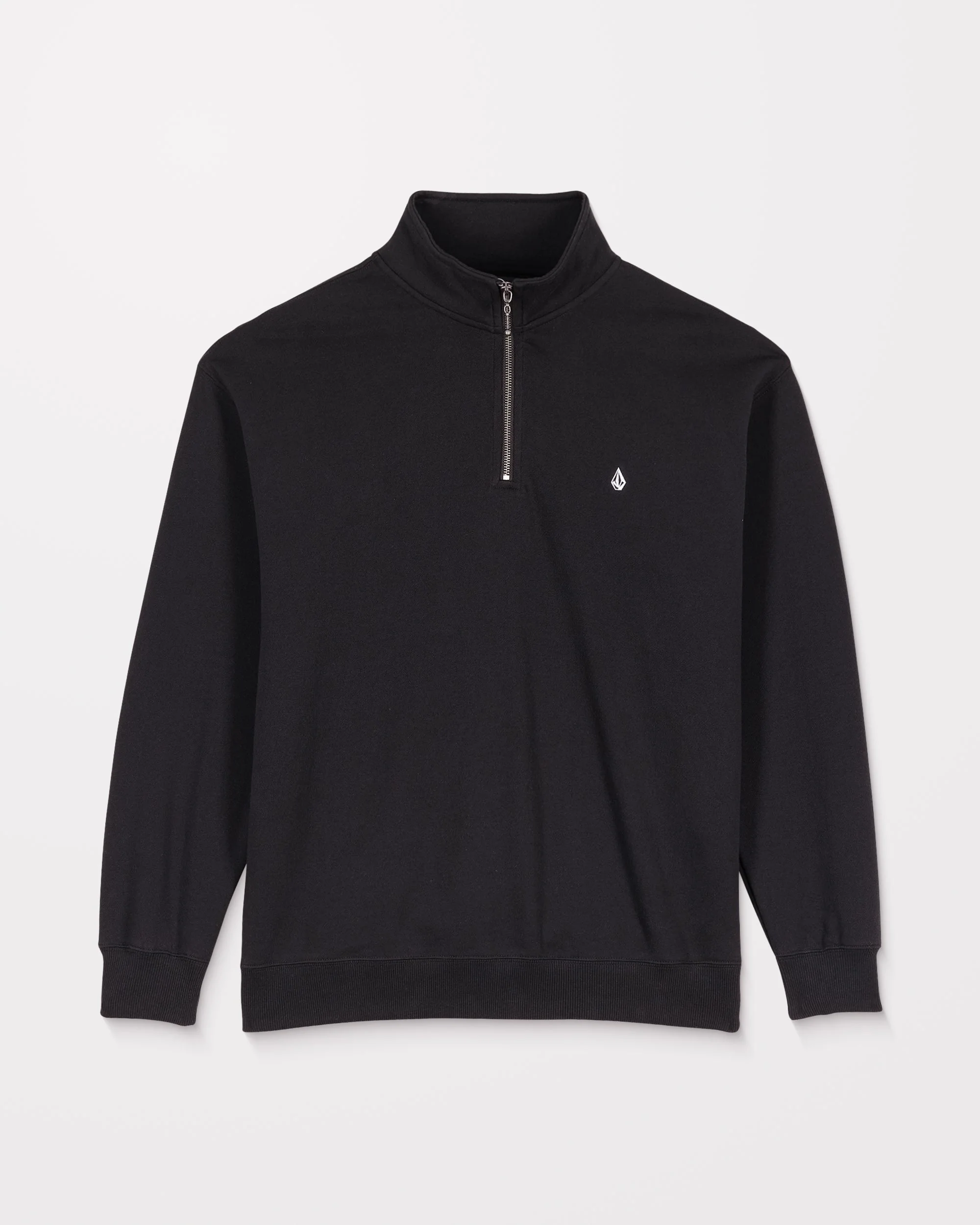 Single Stone Zip-Sweatshirt Mit - Black - Image 8