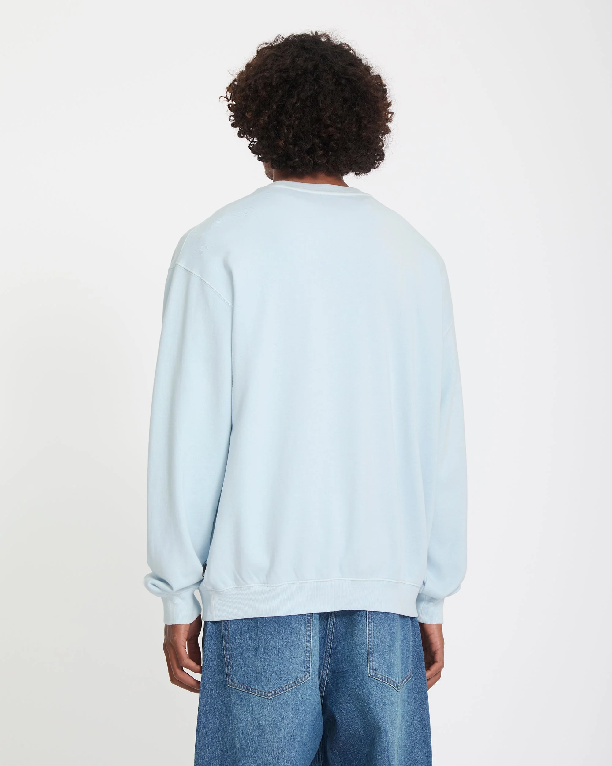 Single Stone Sweatshirt - Light Blue Acid - Image 2
