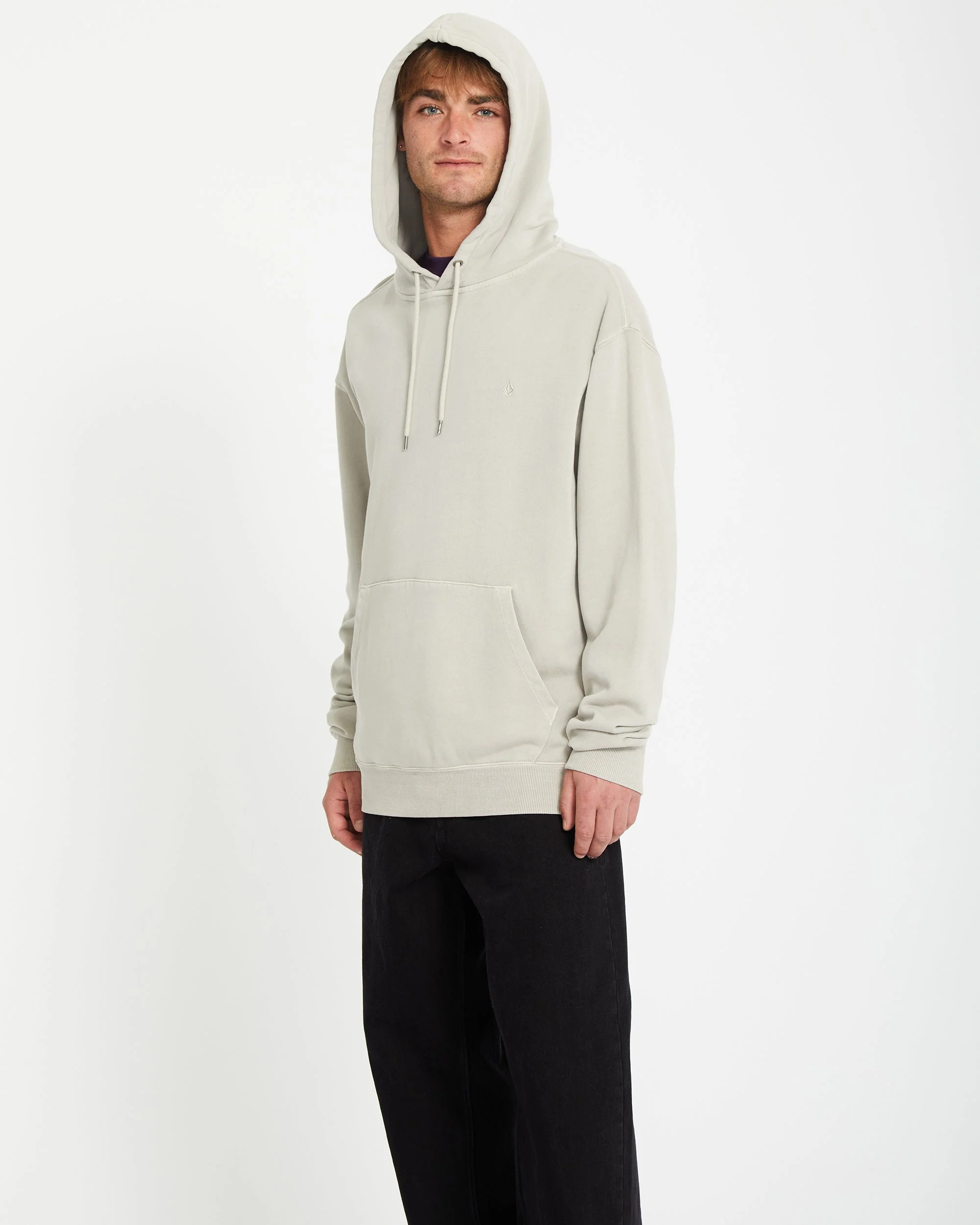 Single Stone Kapuzenpullover - LIGHT KHAKI - Image 3