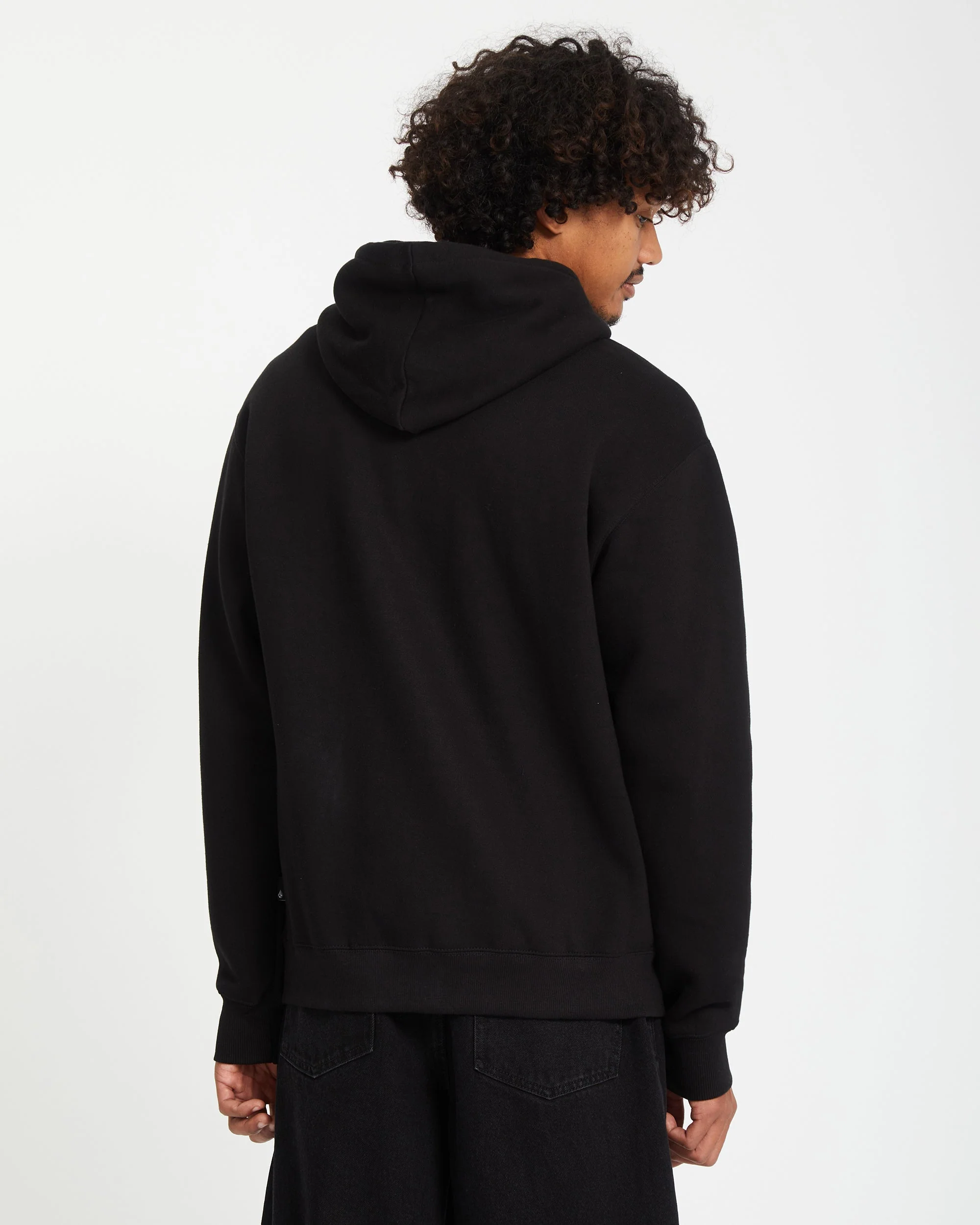 Single Stone Full Zip Hoodie - Black - Image 2