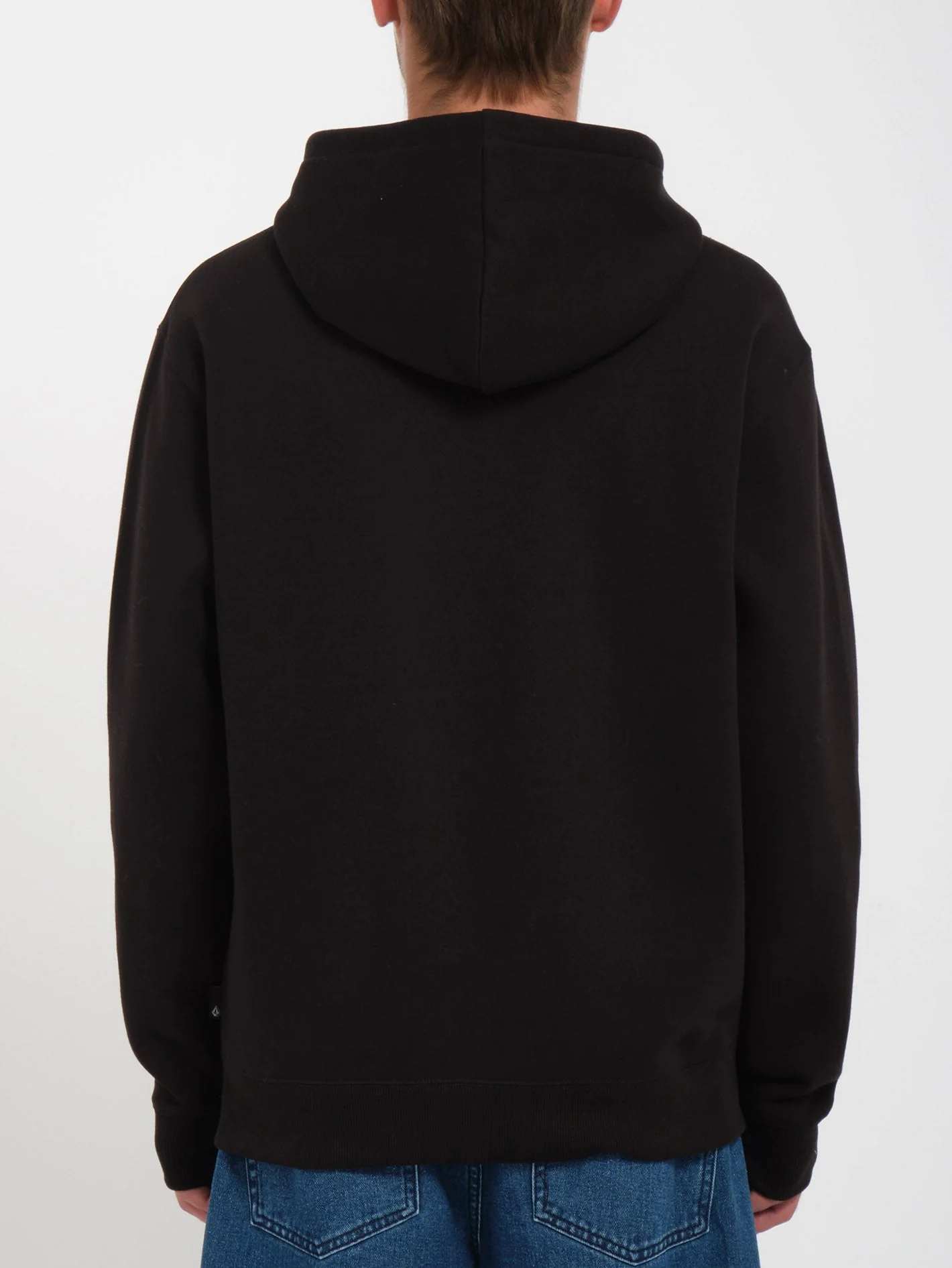 Single Stone Zip Hoodie - Black - Image 2