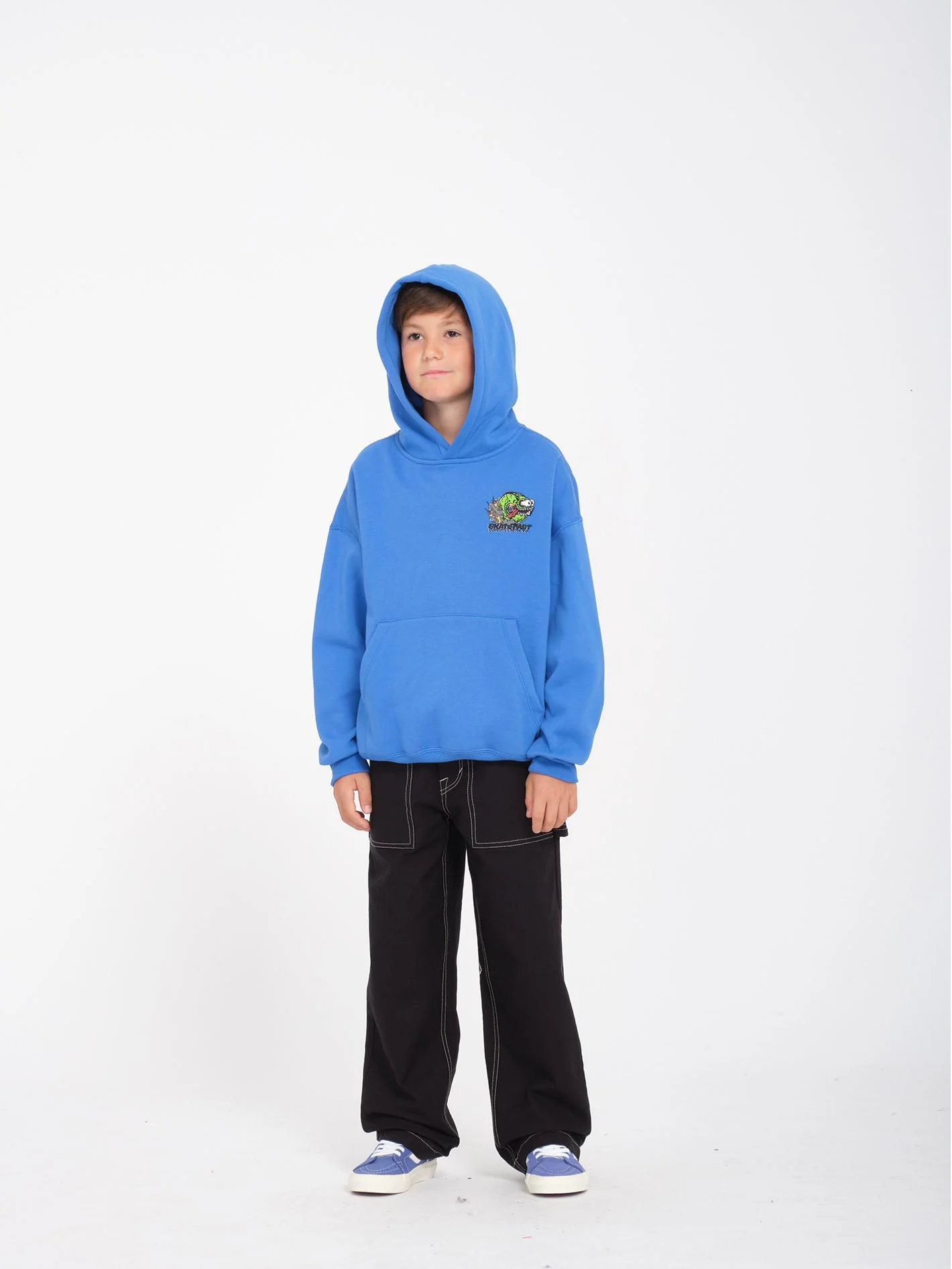 Skate Fast Hoodie - Patriot Blue - (KINDER) - Image 3