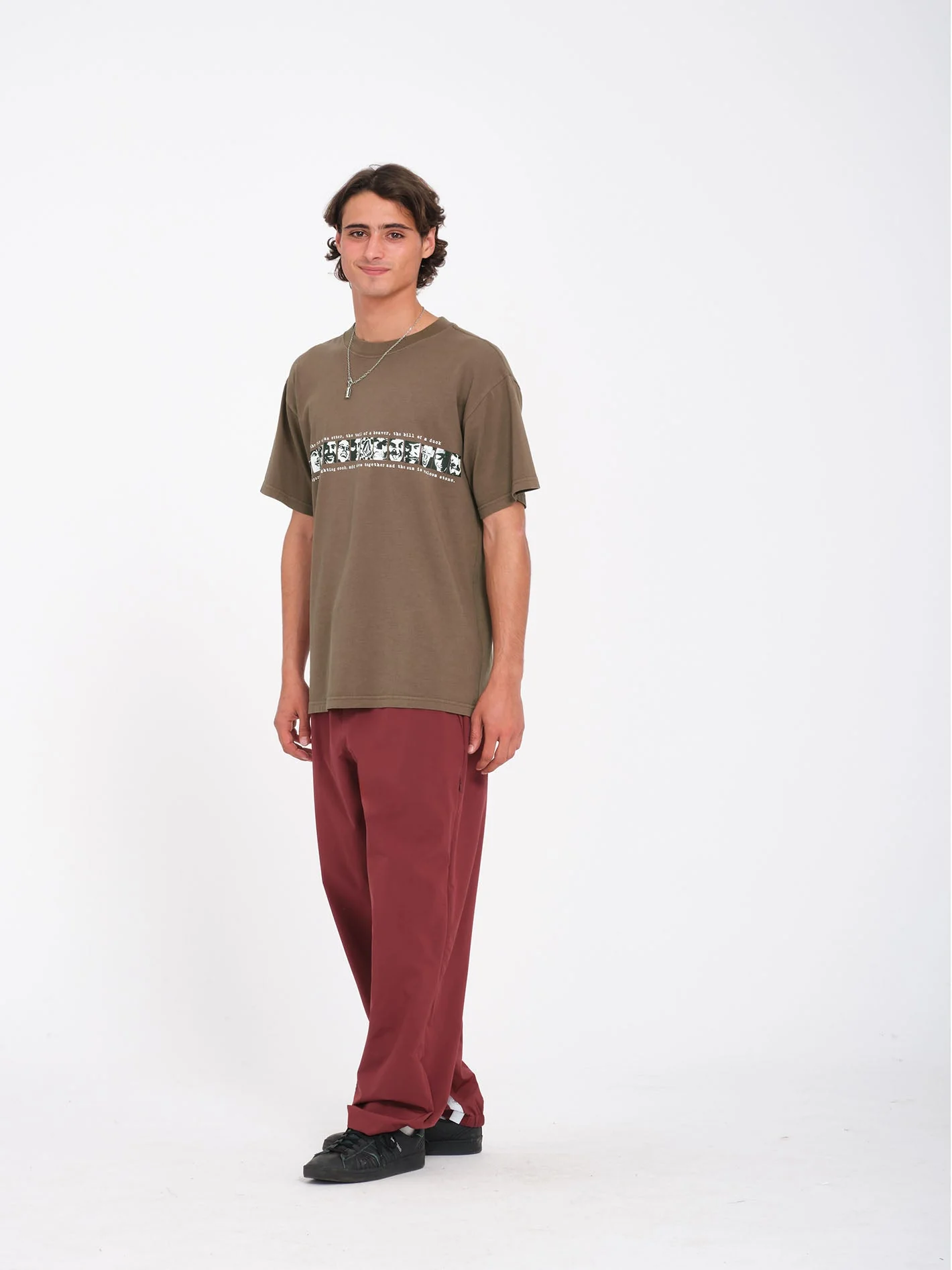 Skate Vitals Remy T-Shirt - Dark Earth - Image 5