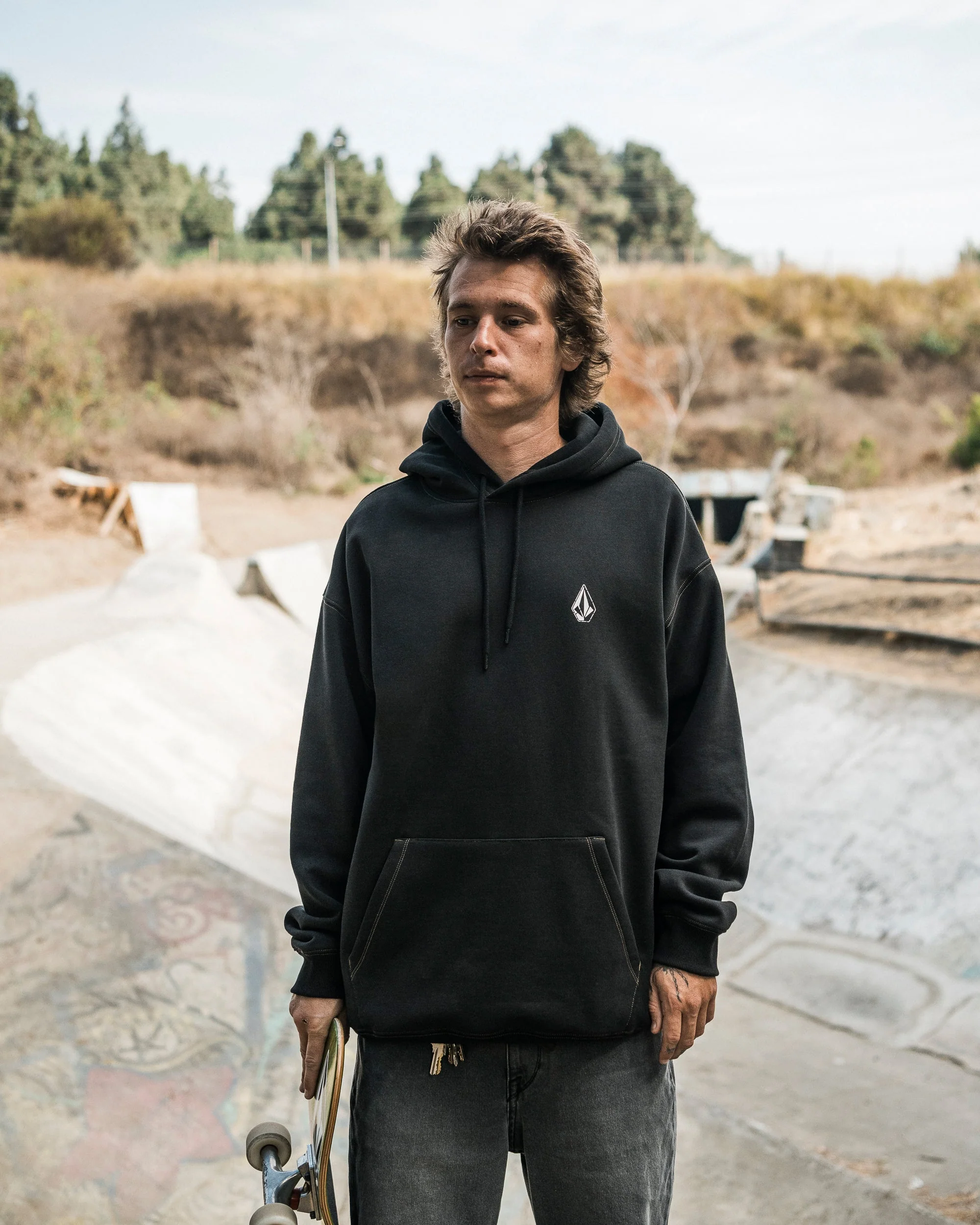 Skidder Hoodie - Black - Image 5