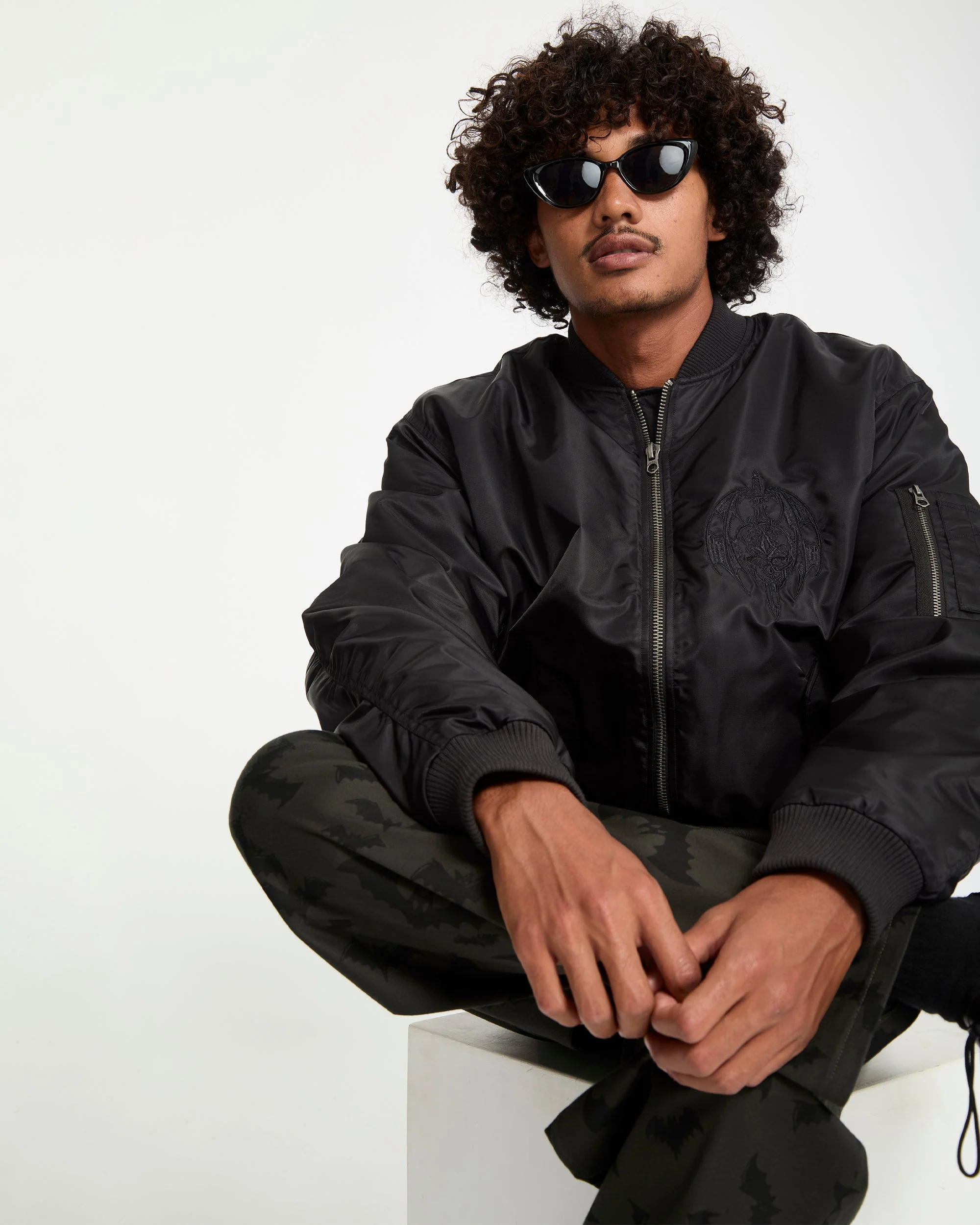 Skullarstone Bomberjacke - Black - Image 10