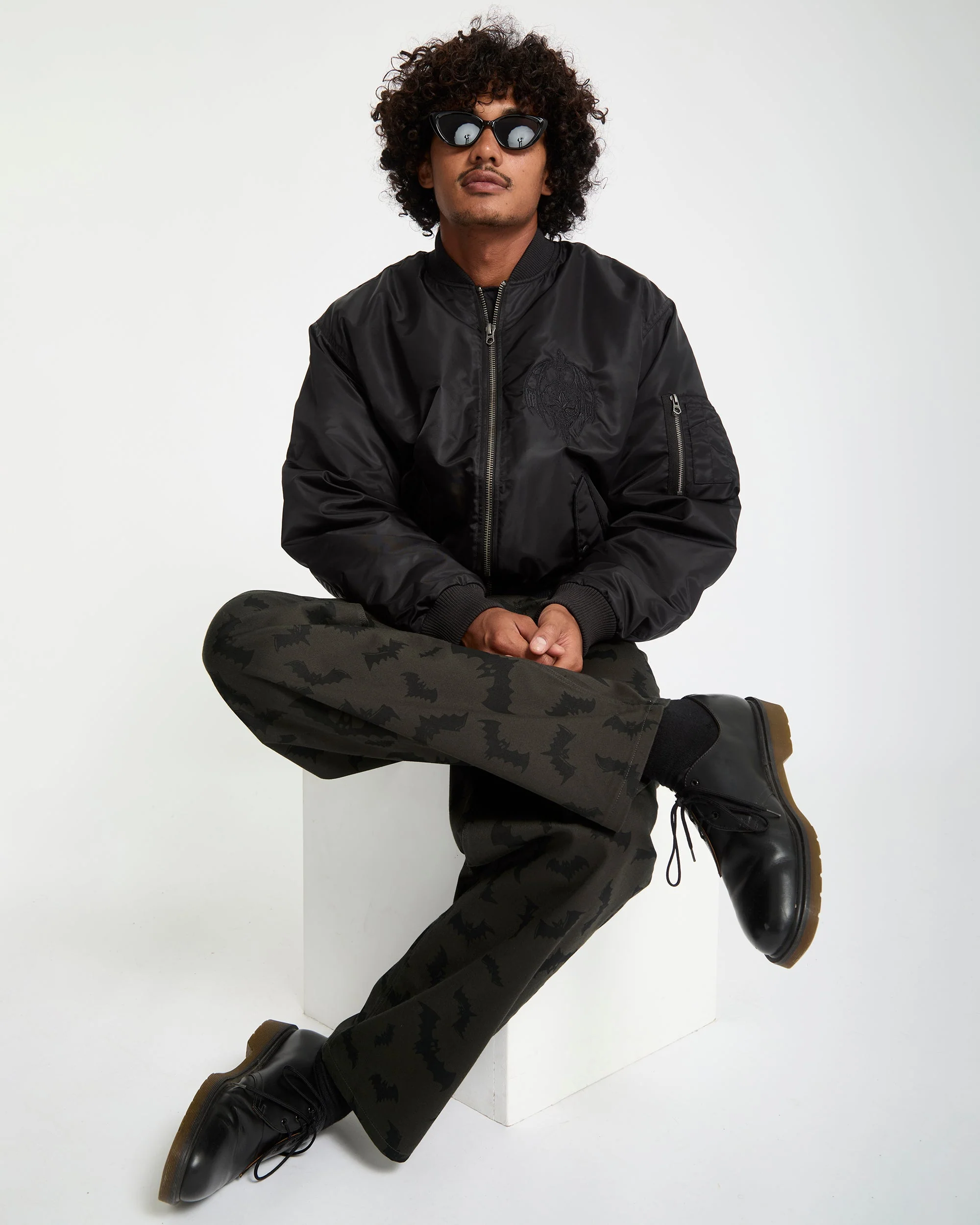 Skullarstone Bomberjacke - Black - Image 11