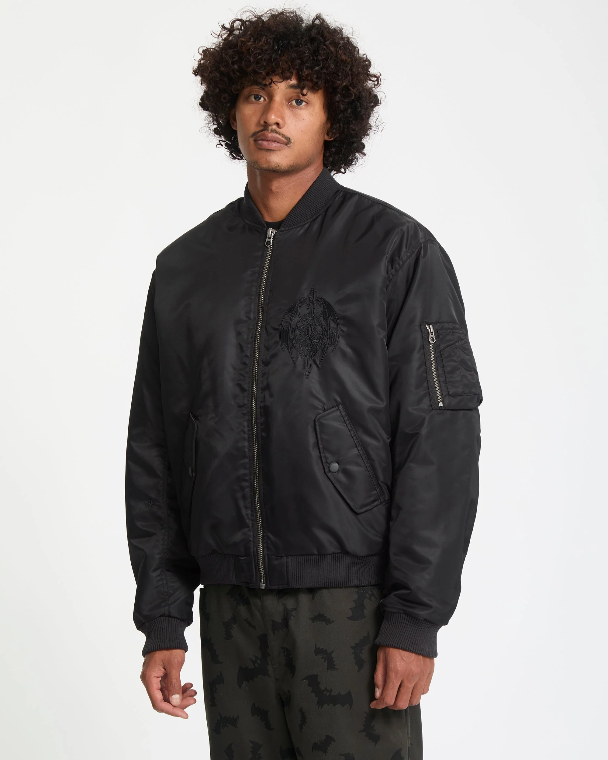 Skullarstone Bomberjacke - Black - Image 13