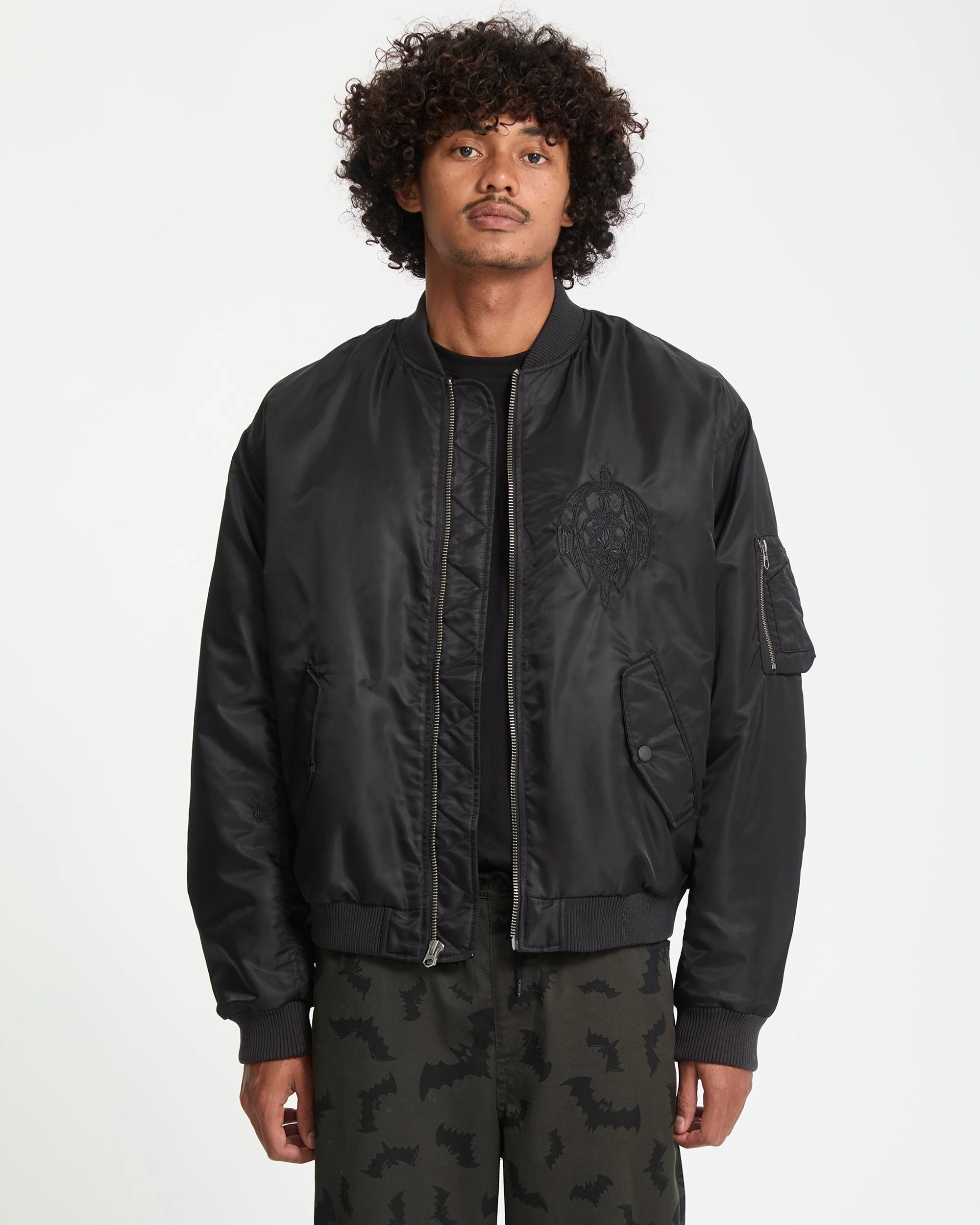Skullarstone Bomberjacke - Black - Image 2