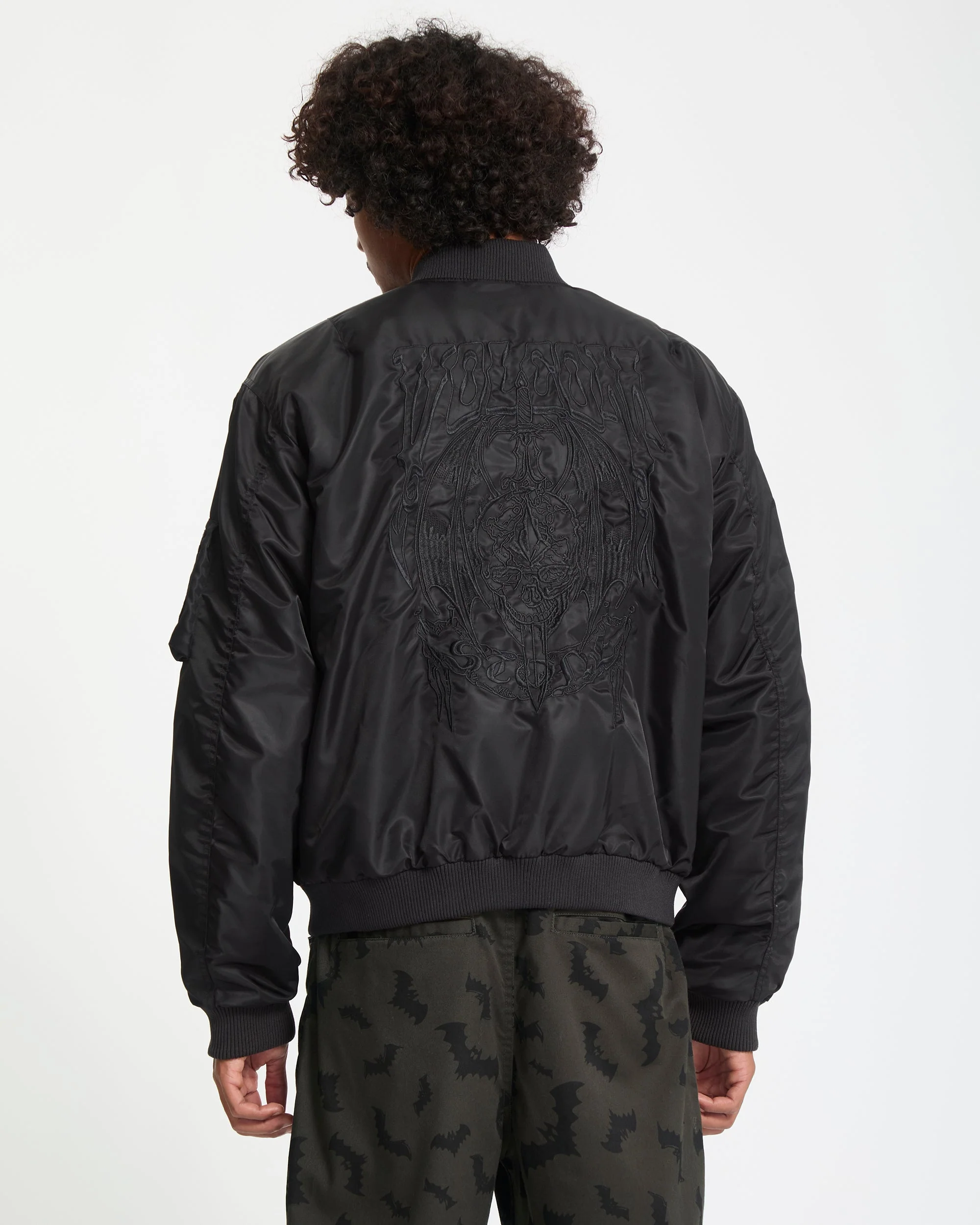Skullarstone Bomberjacke - Black - Image 3