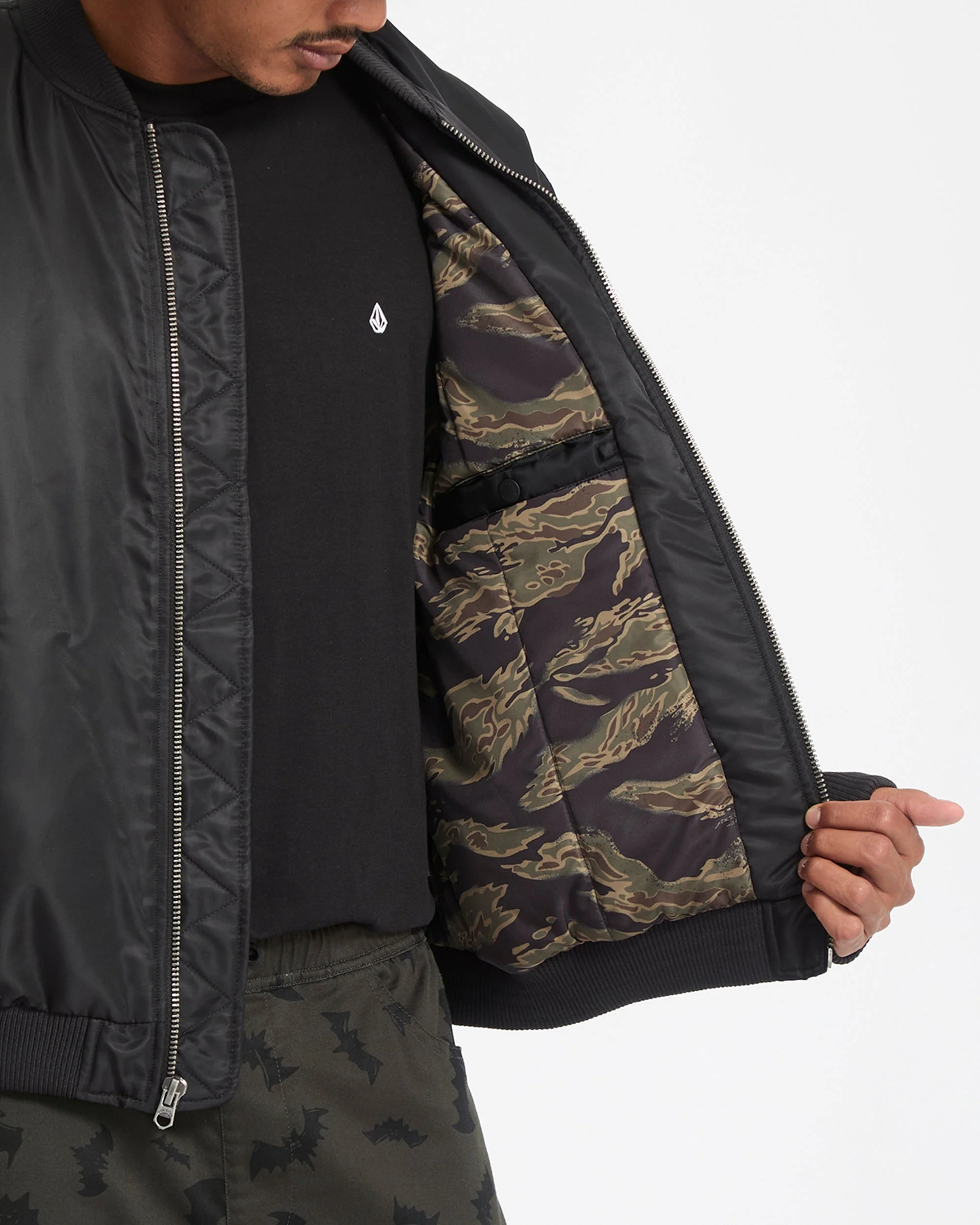 Skullarstone Bomberjacke - Black - Image 5