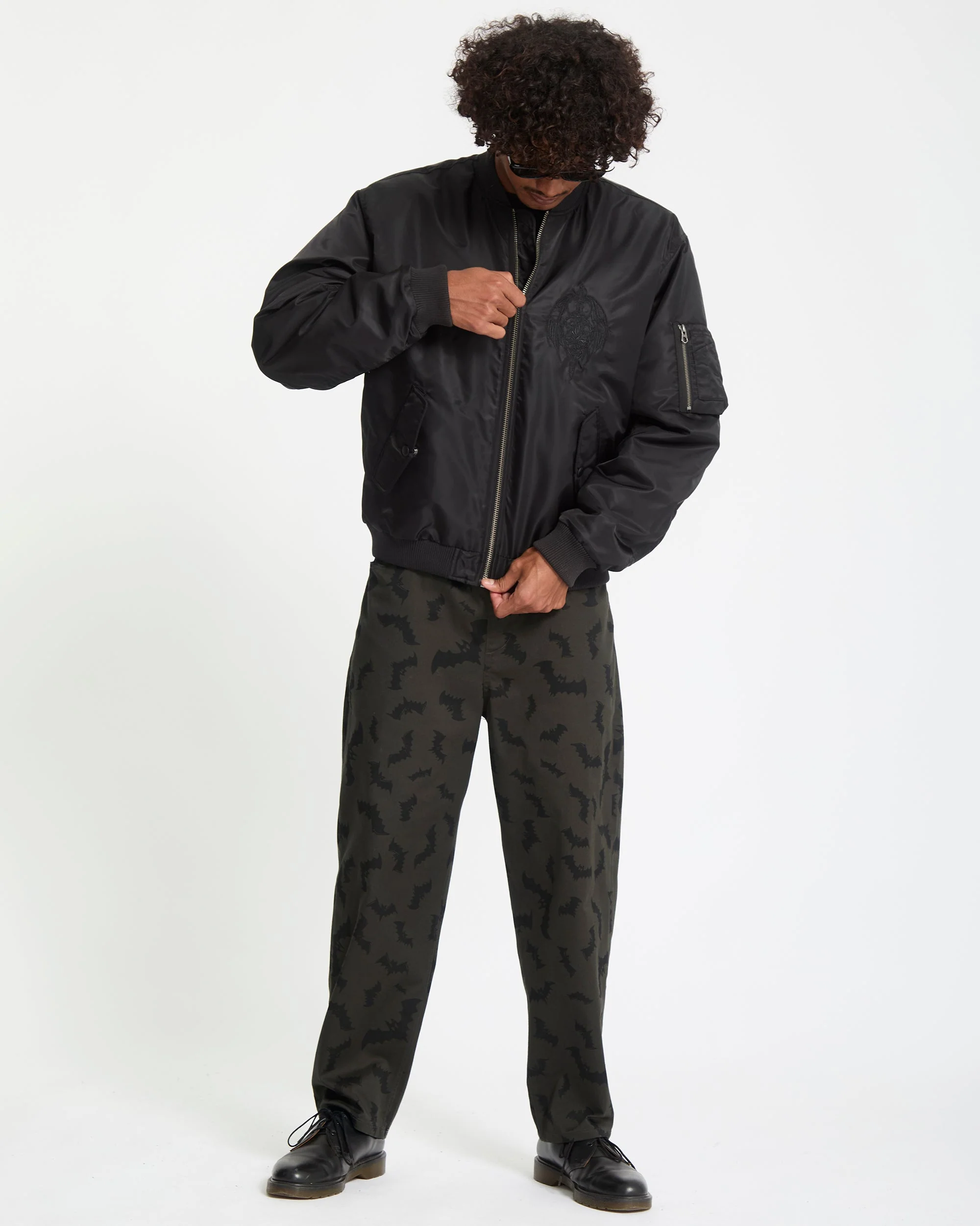 Skullarstone Bomberjacke - Black - Image 7