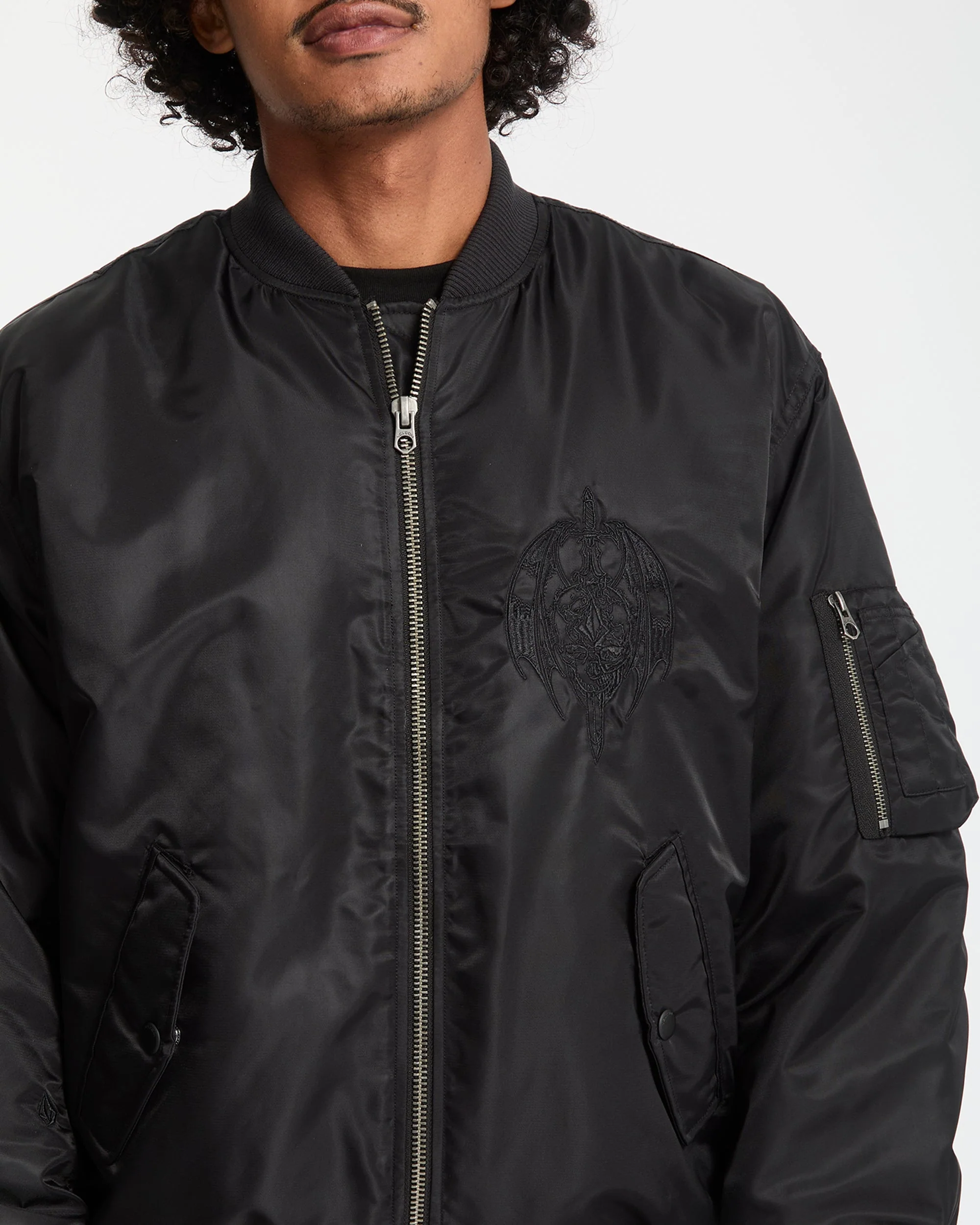 Skullarstone Bomberjacke - Black - Image 8