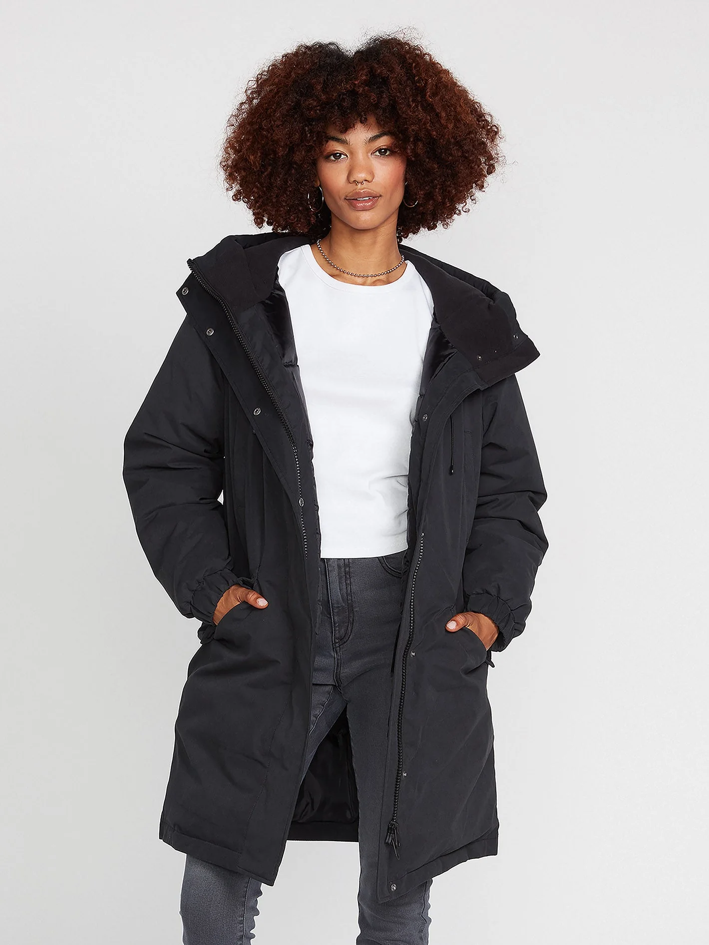 Sleepi Puff Parka - BLACK - Image 3