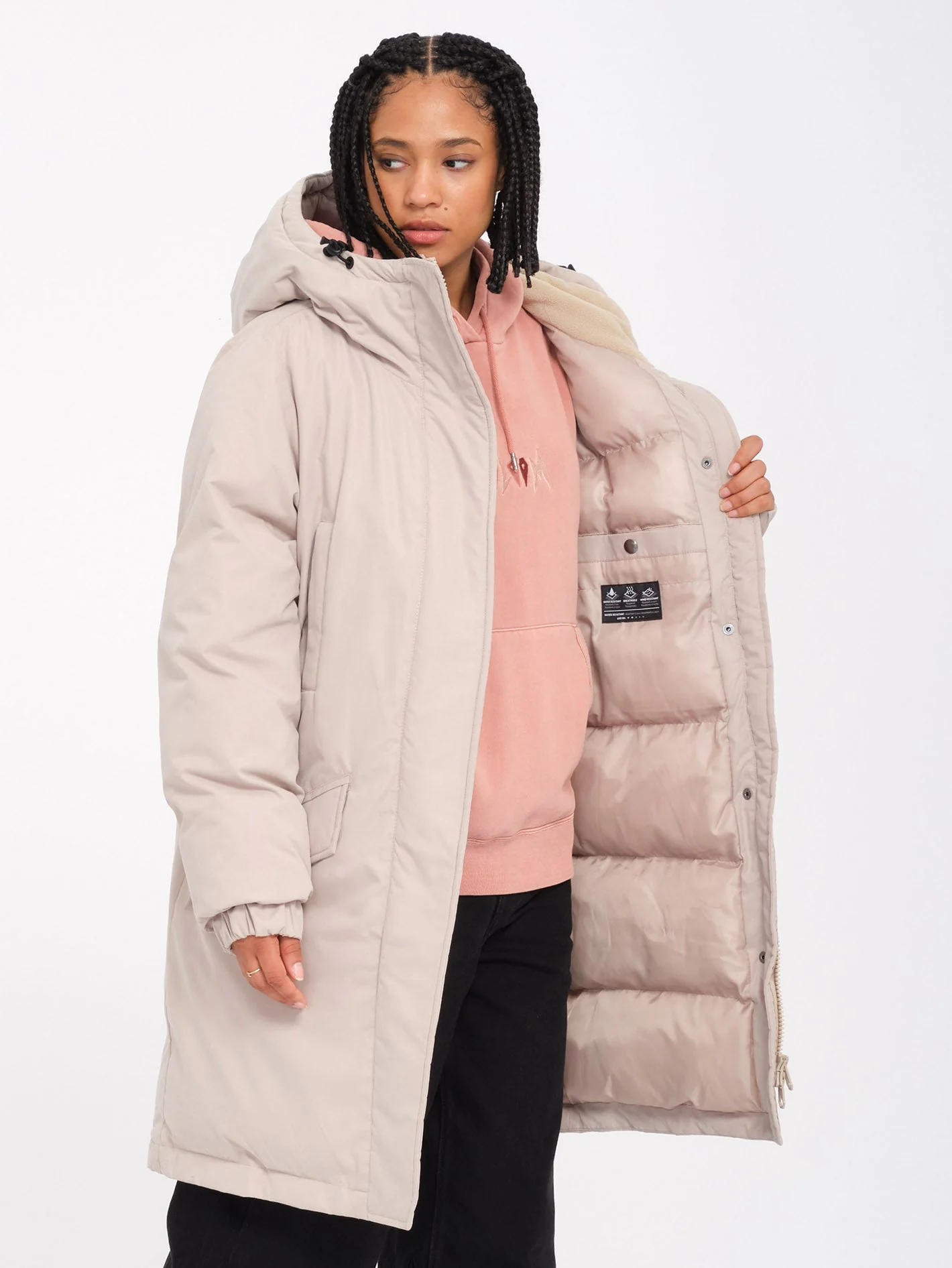 Sleepi Puff Up Parka - Light Khaki - Image 6