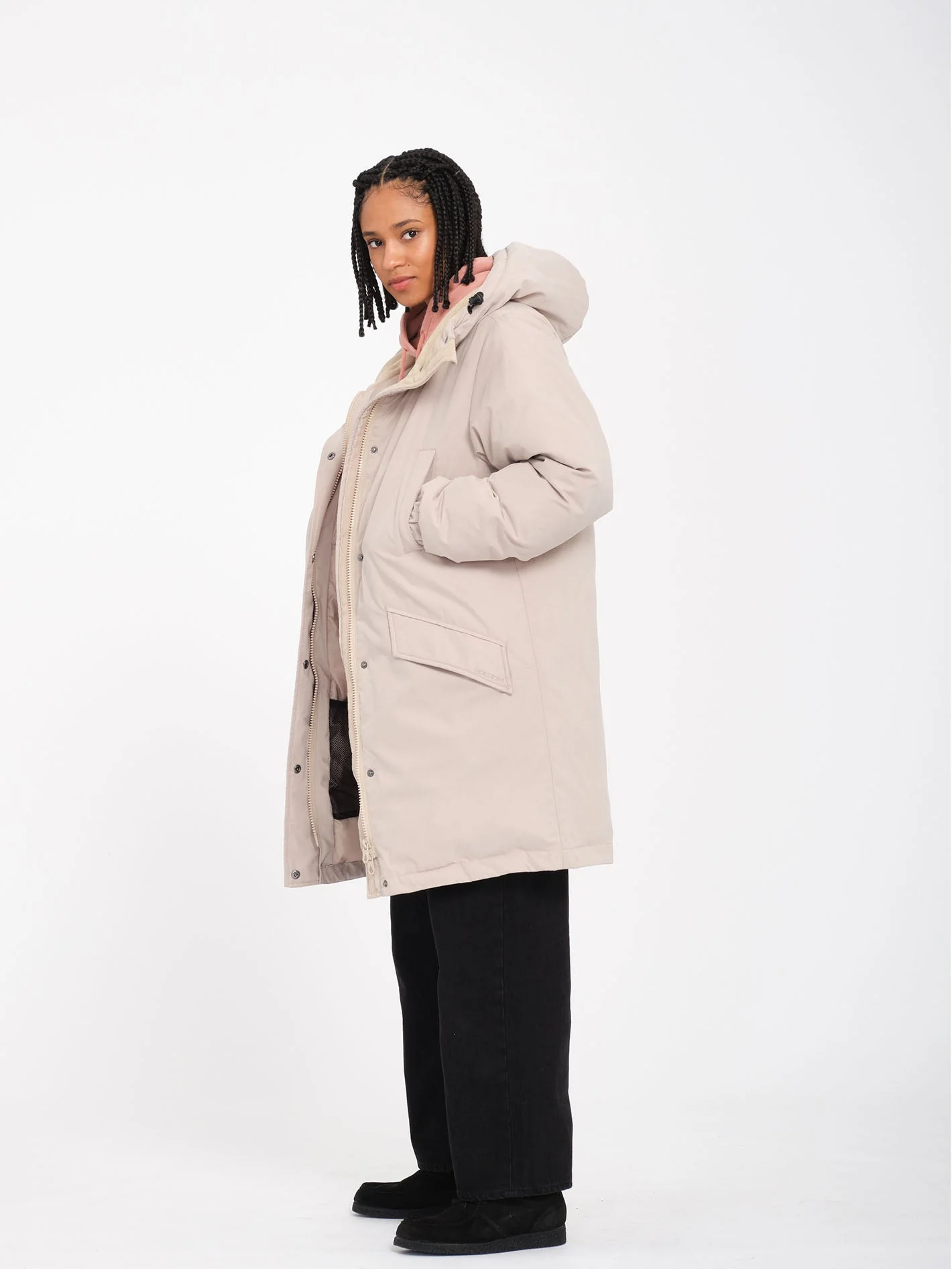 Sleepi Puff Up Parka - Light Khaki - Image 8