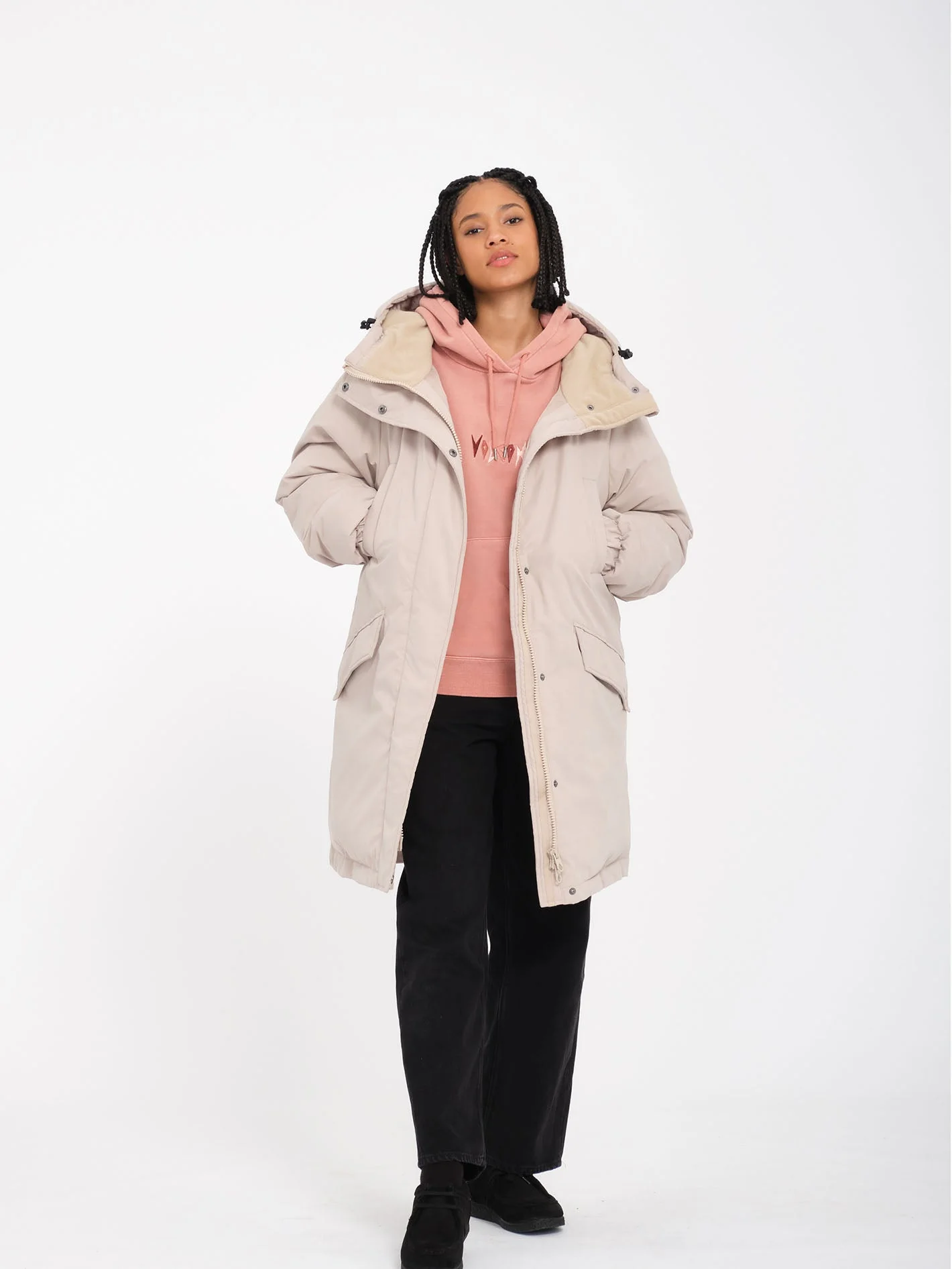 Sleepi Puff Up Parka - Light Khaki - Image 9
