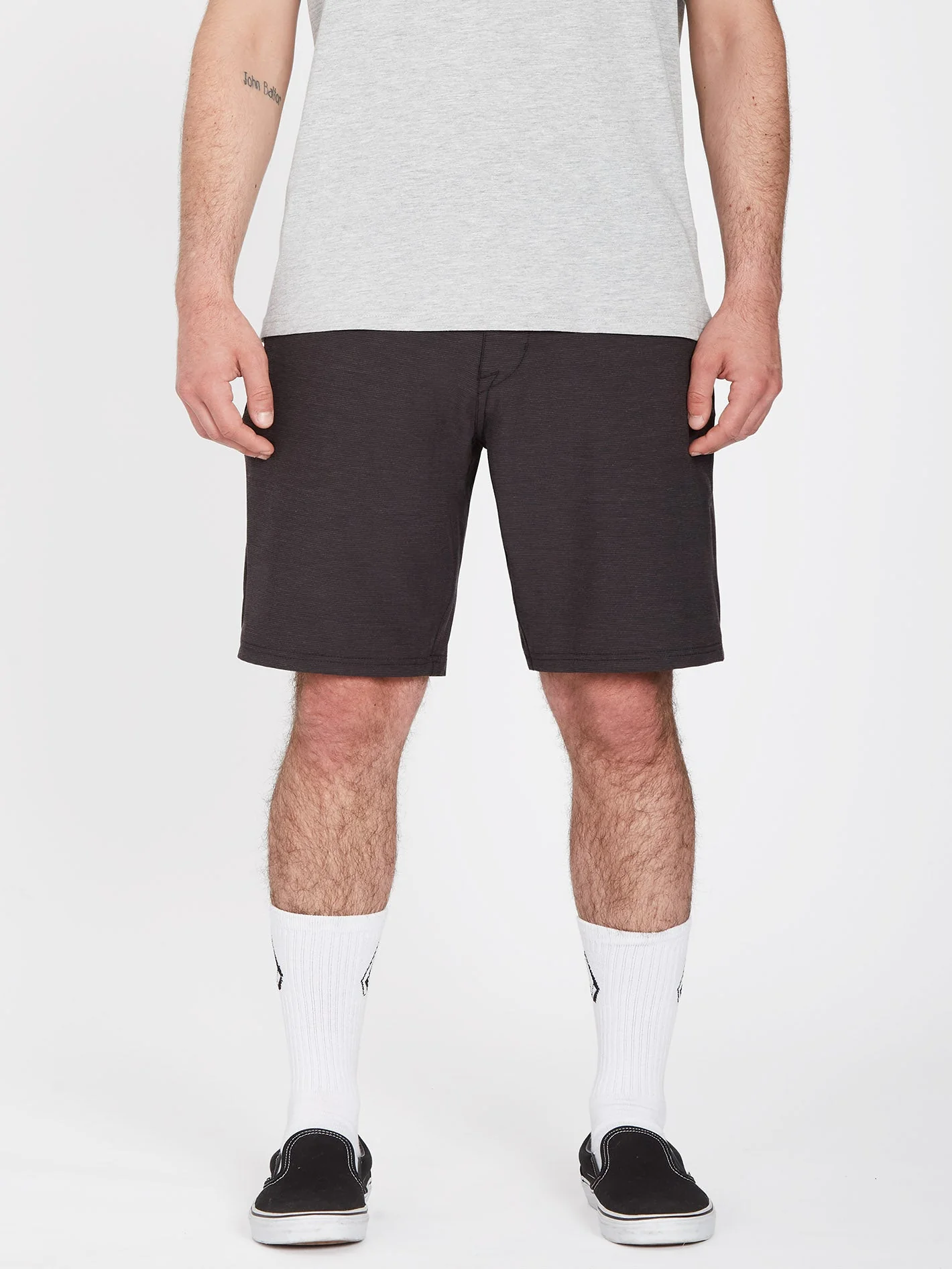 Slub Frickin Cross Shred 20" Hybrid Shorts - BLACK