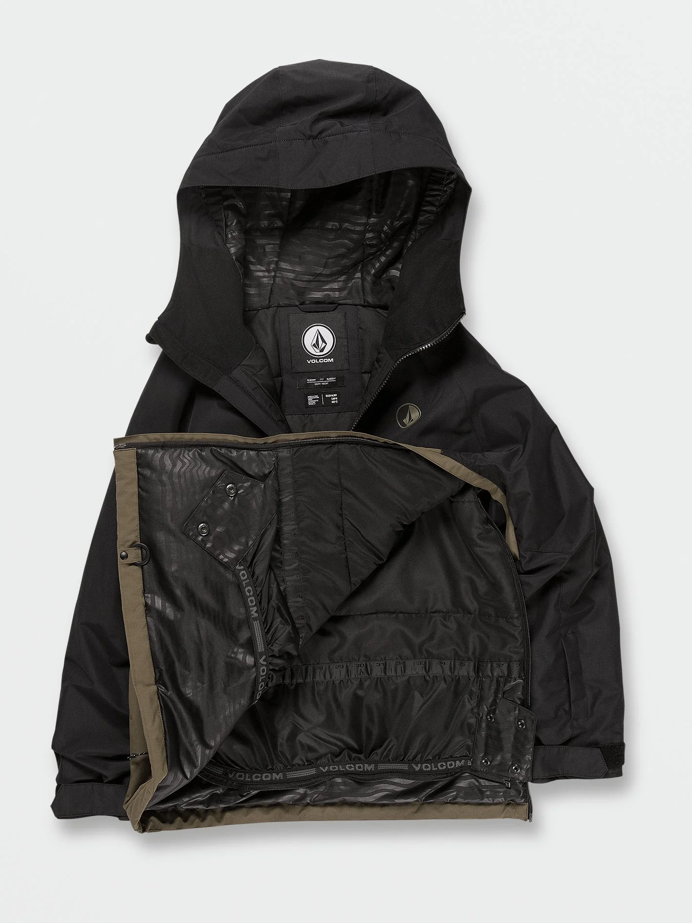 Sluff Insulated Pullover Jacket - Dark Teak - (Kids) - Image 5
