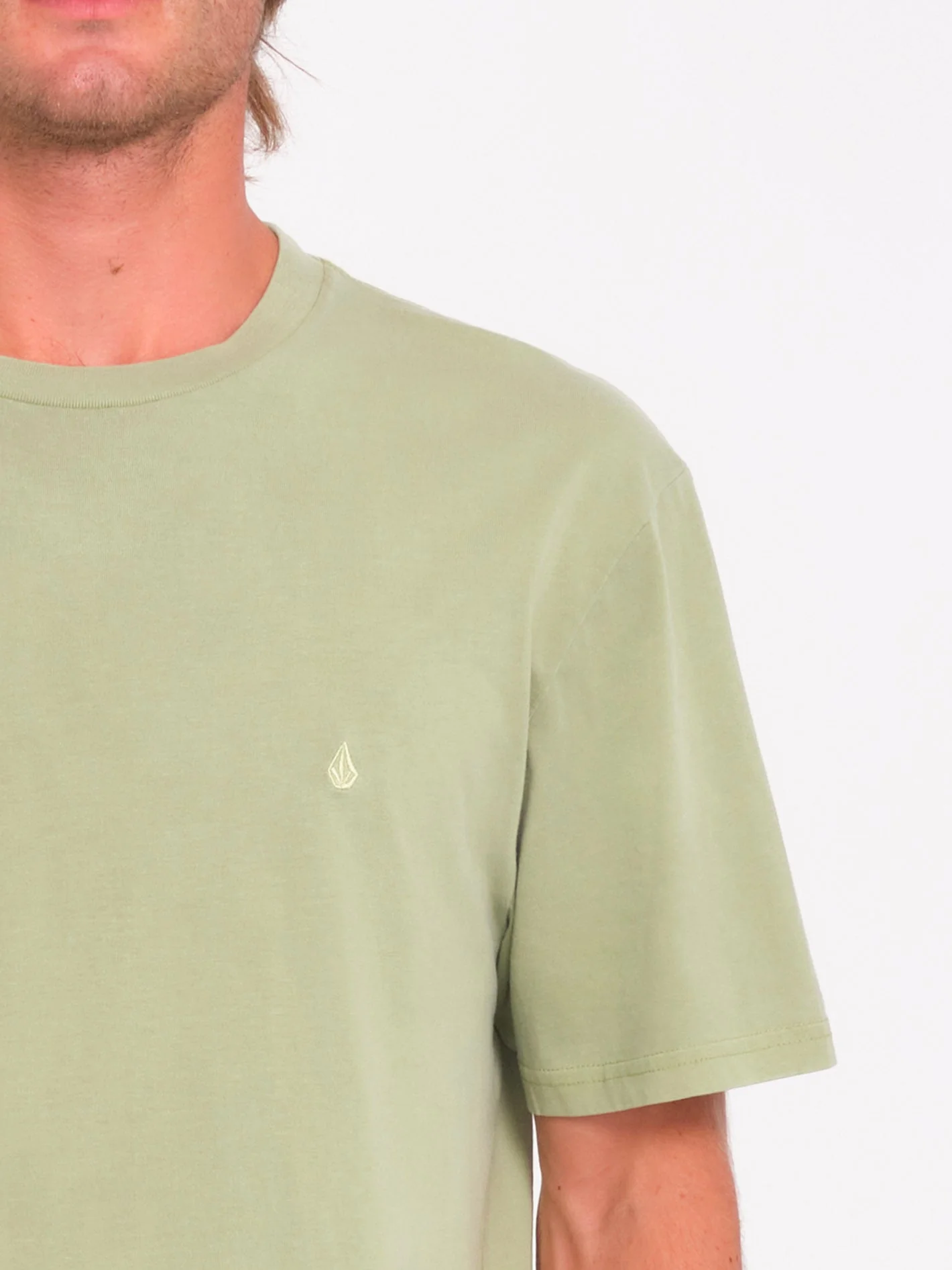Solid Stone T-Shirt - Green Tea - Image 3