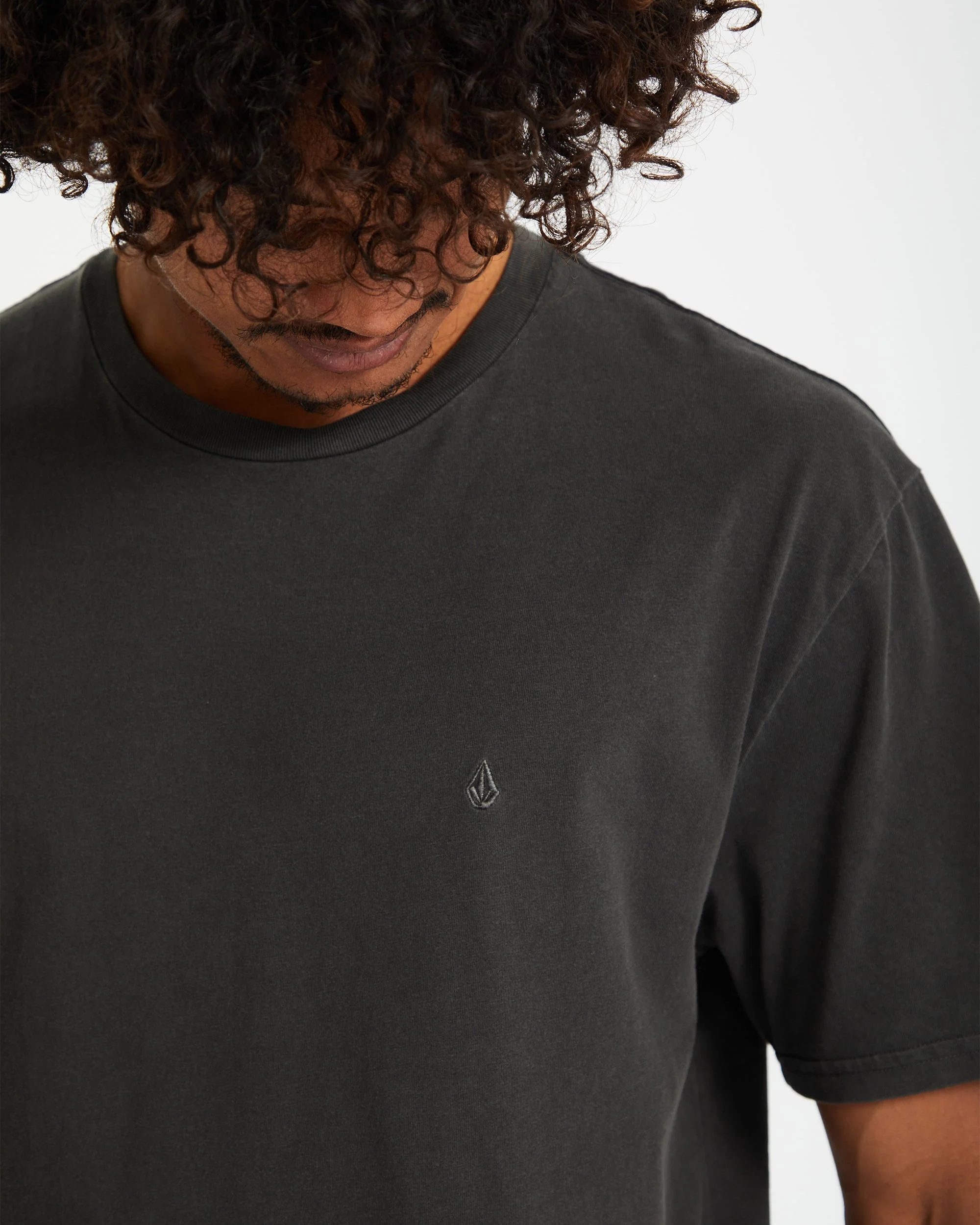 Solid Stone T-Shirt - Black - Image 6