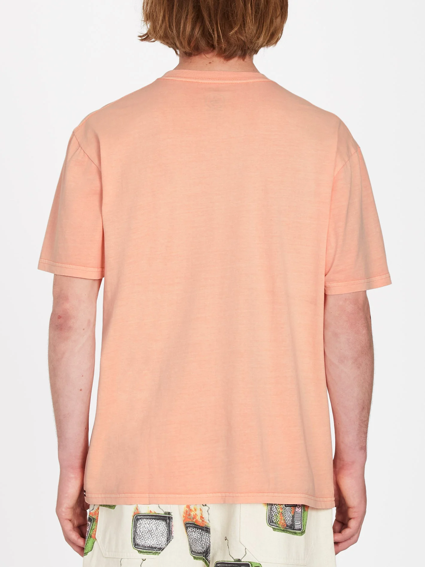 Solid Stone T-Shirt - PEACH BUD - Image 2