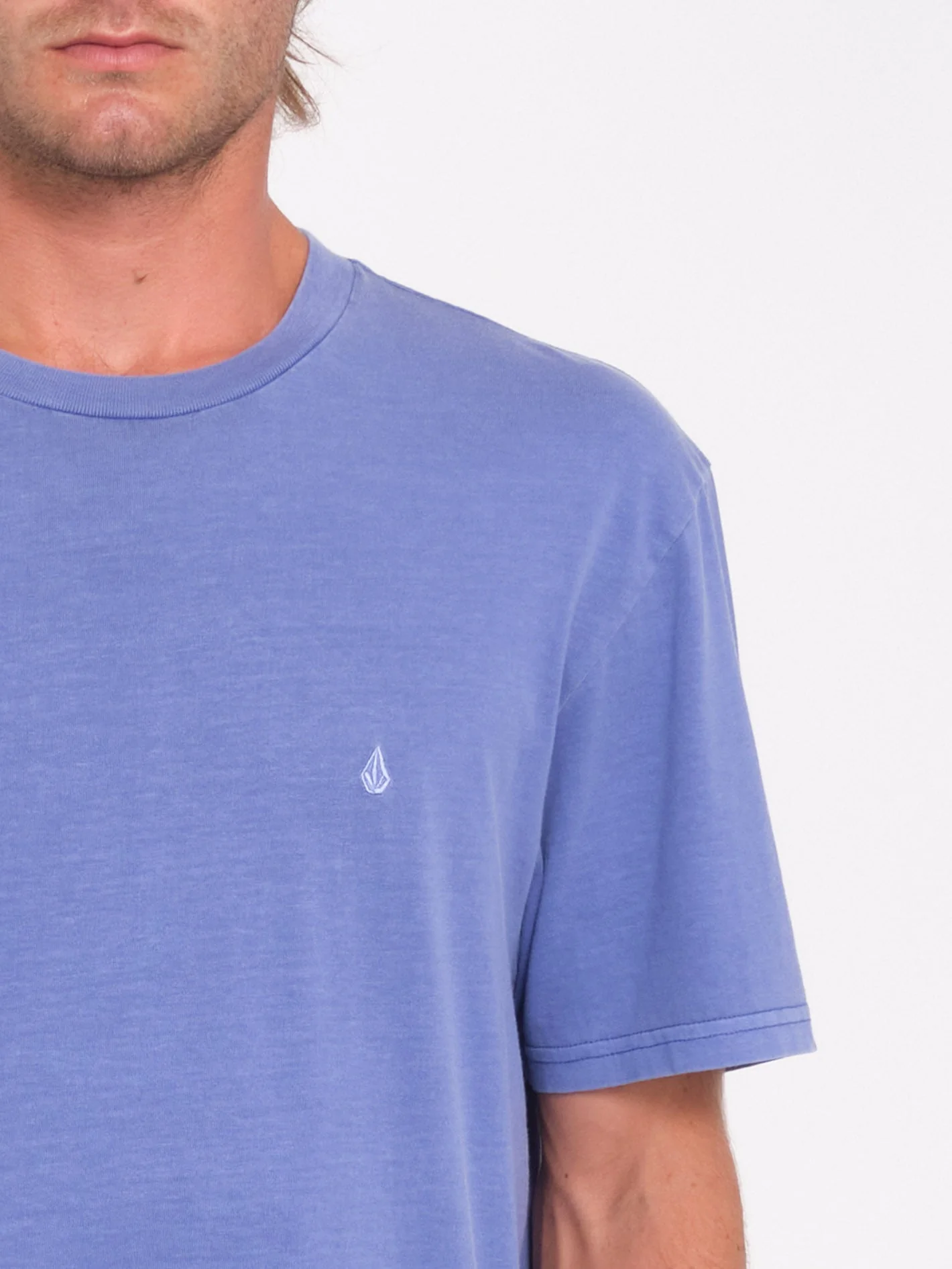 Solid Stone T-Shirt - Ballpoint Blue - Image 3