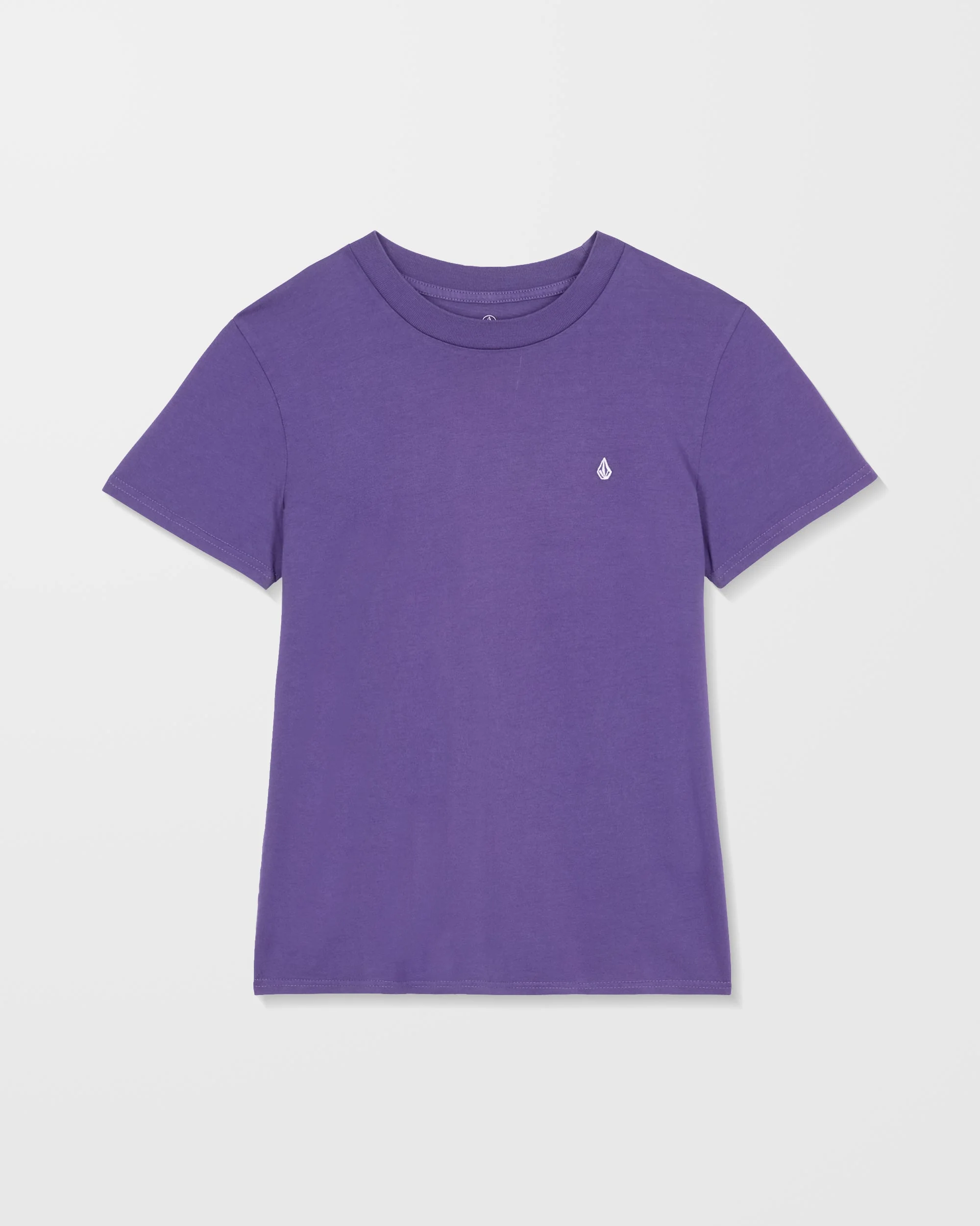 Solid Stone Besticktes T-Shirt - Acai - Image 9