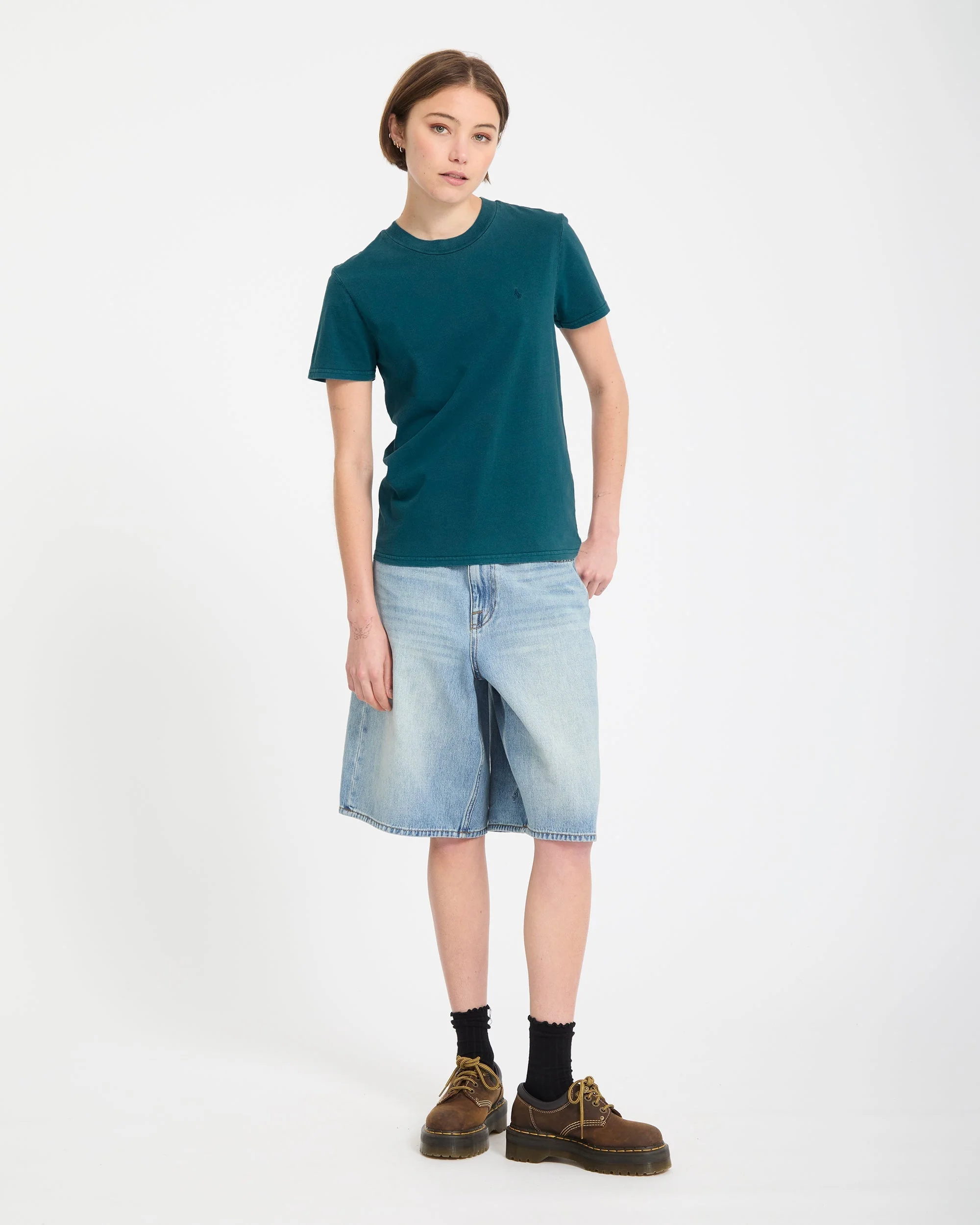 Solid Stone T-Shirt - Atlantic Deep - Image 6