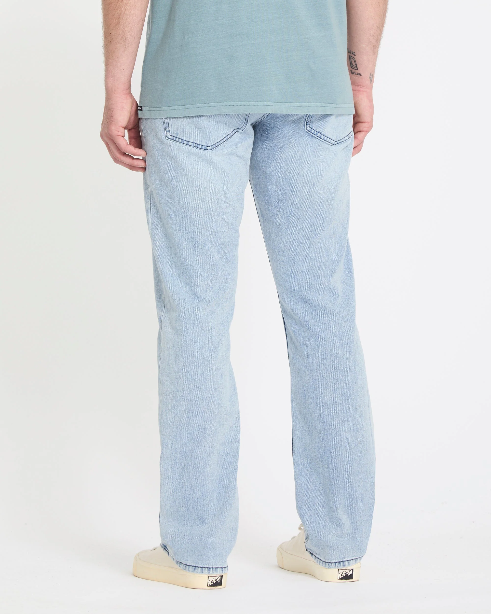 Solver Jeans - Worn Light Blue - Image 2