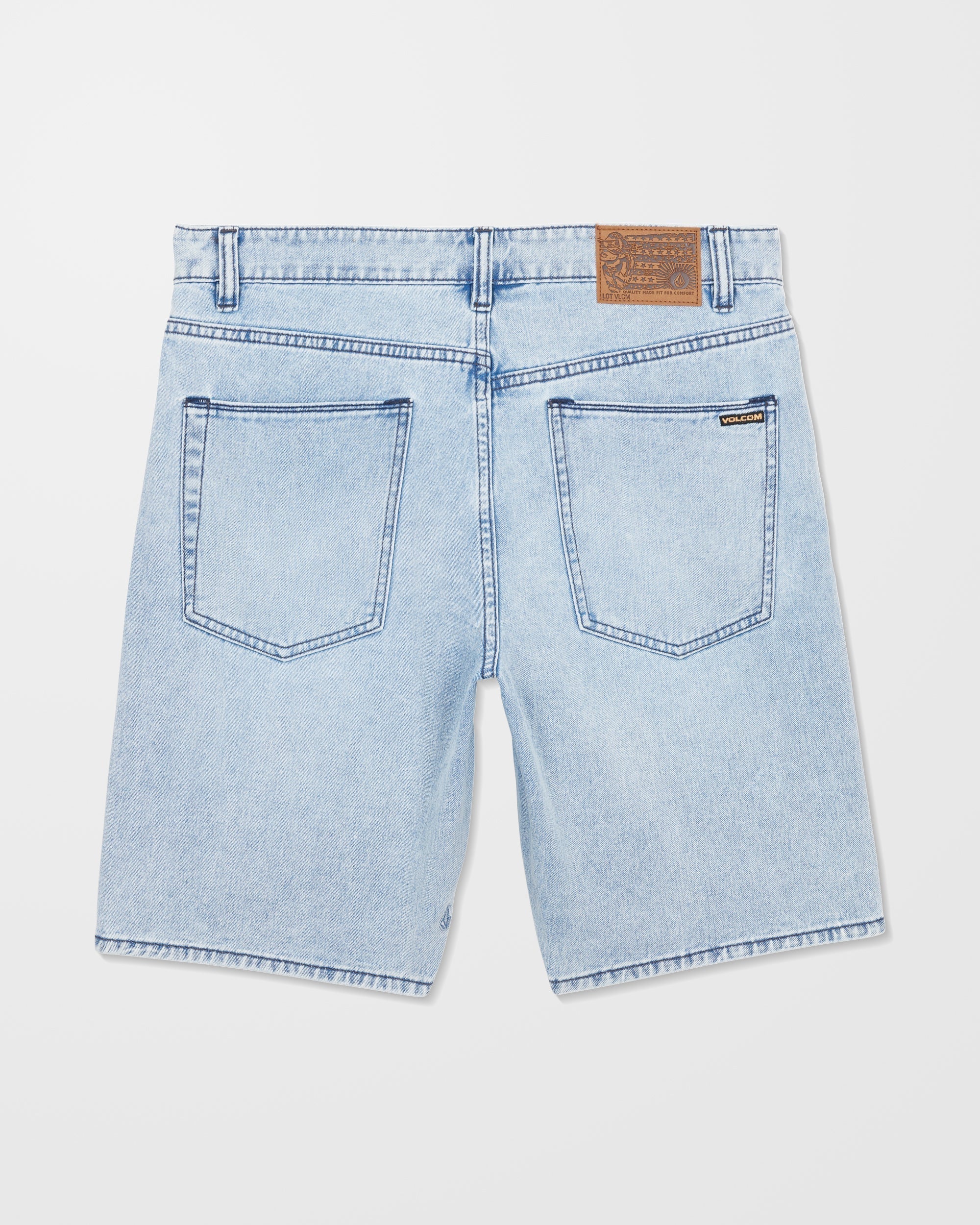 Solver Denim Shorts - Worn Light Blue - Image 8