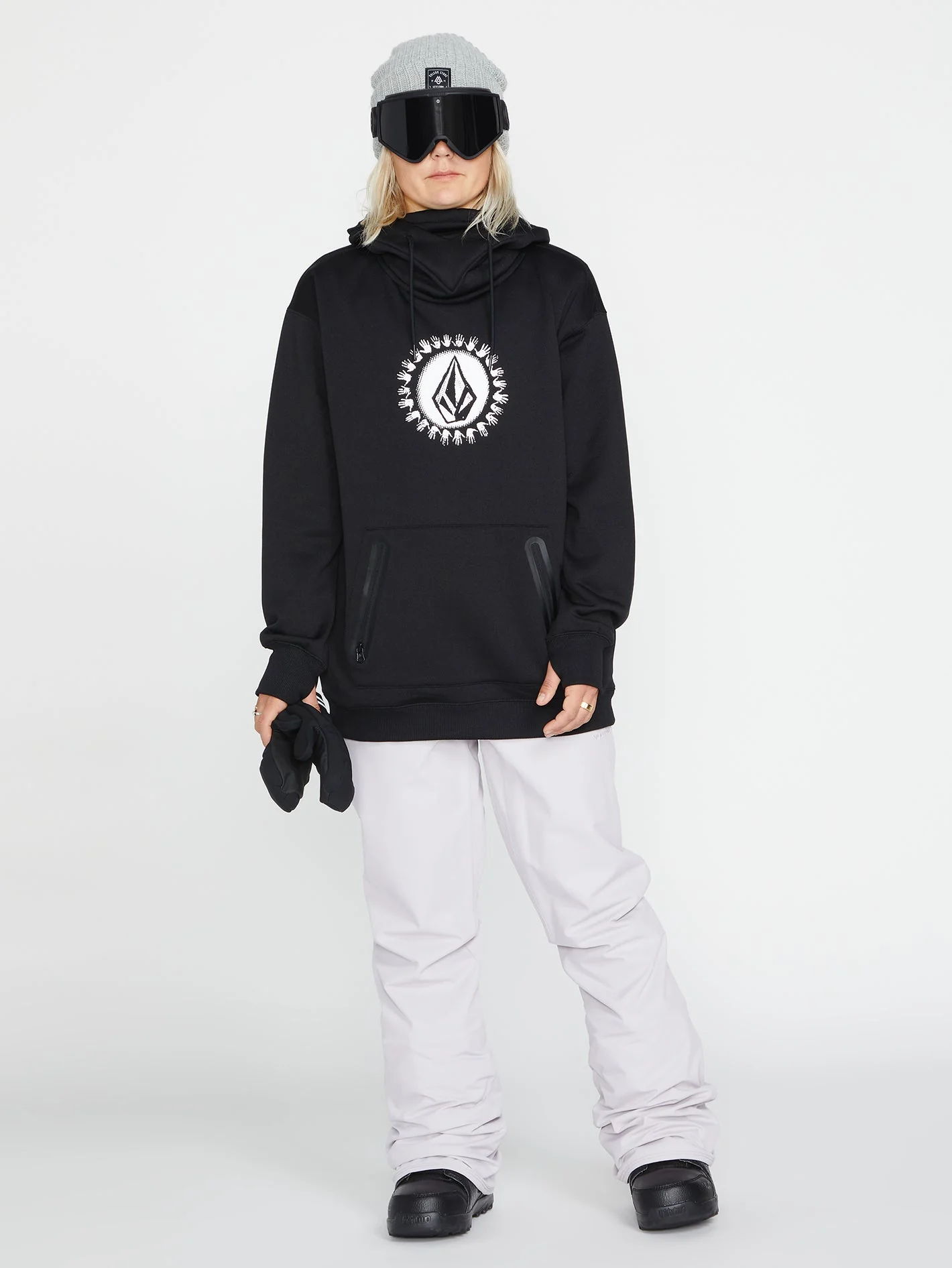 Spring Shred Hoodie - Black - Image 3