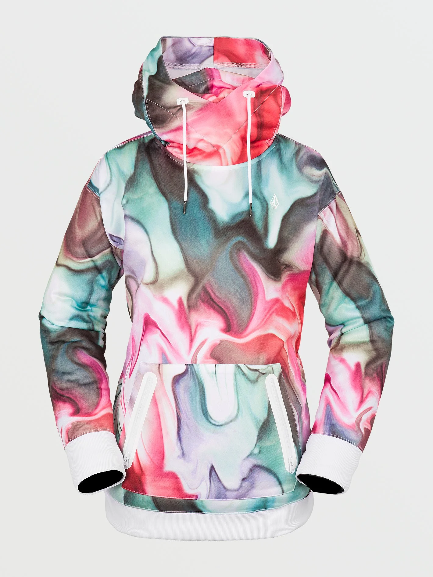 Spring Shred Hoodie - Nebula Print