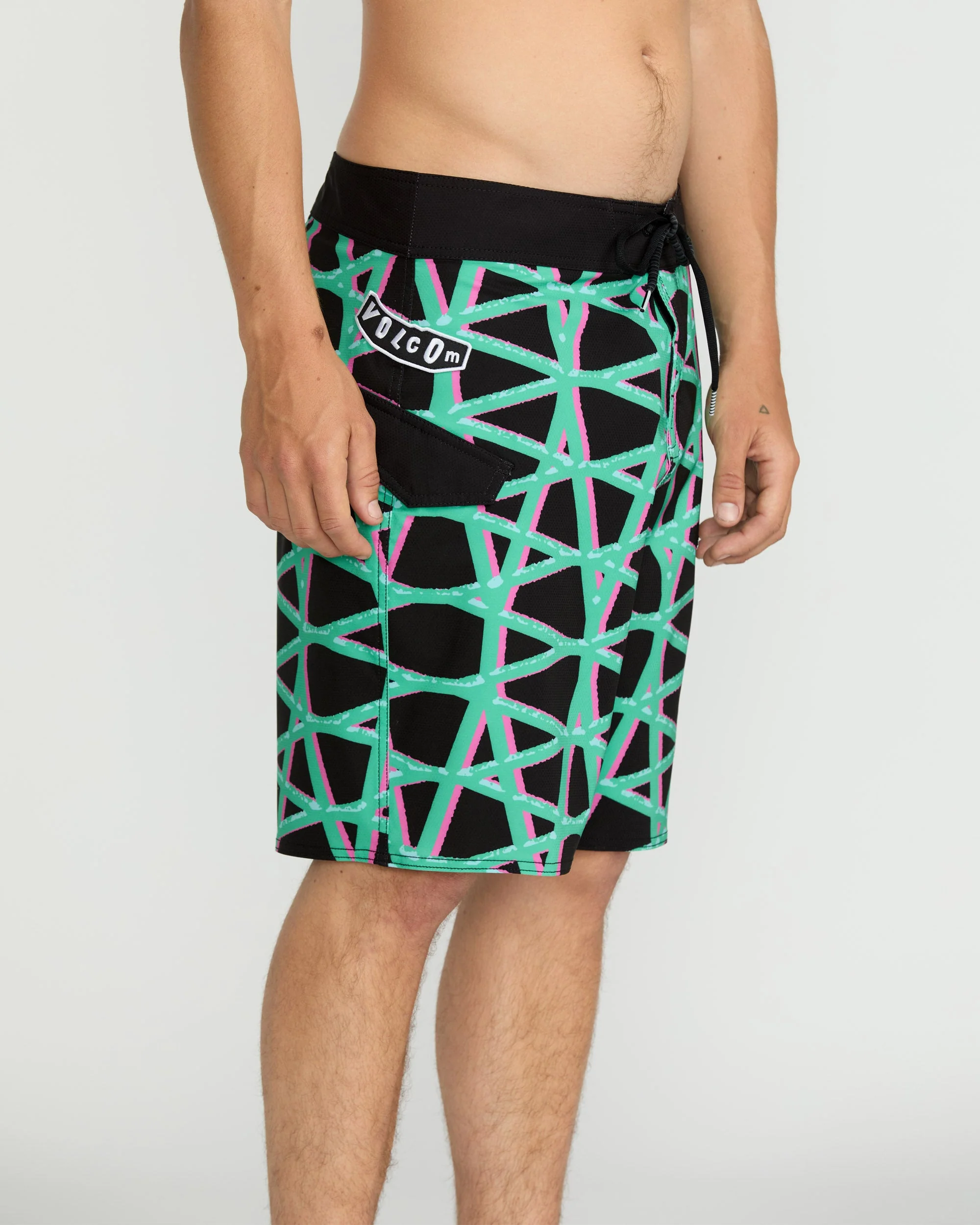 St4R G4Zer Mod 20" Boardshorts - Black - Image 4