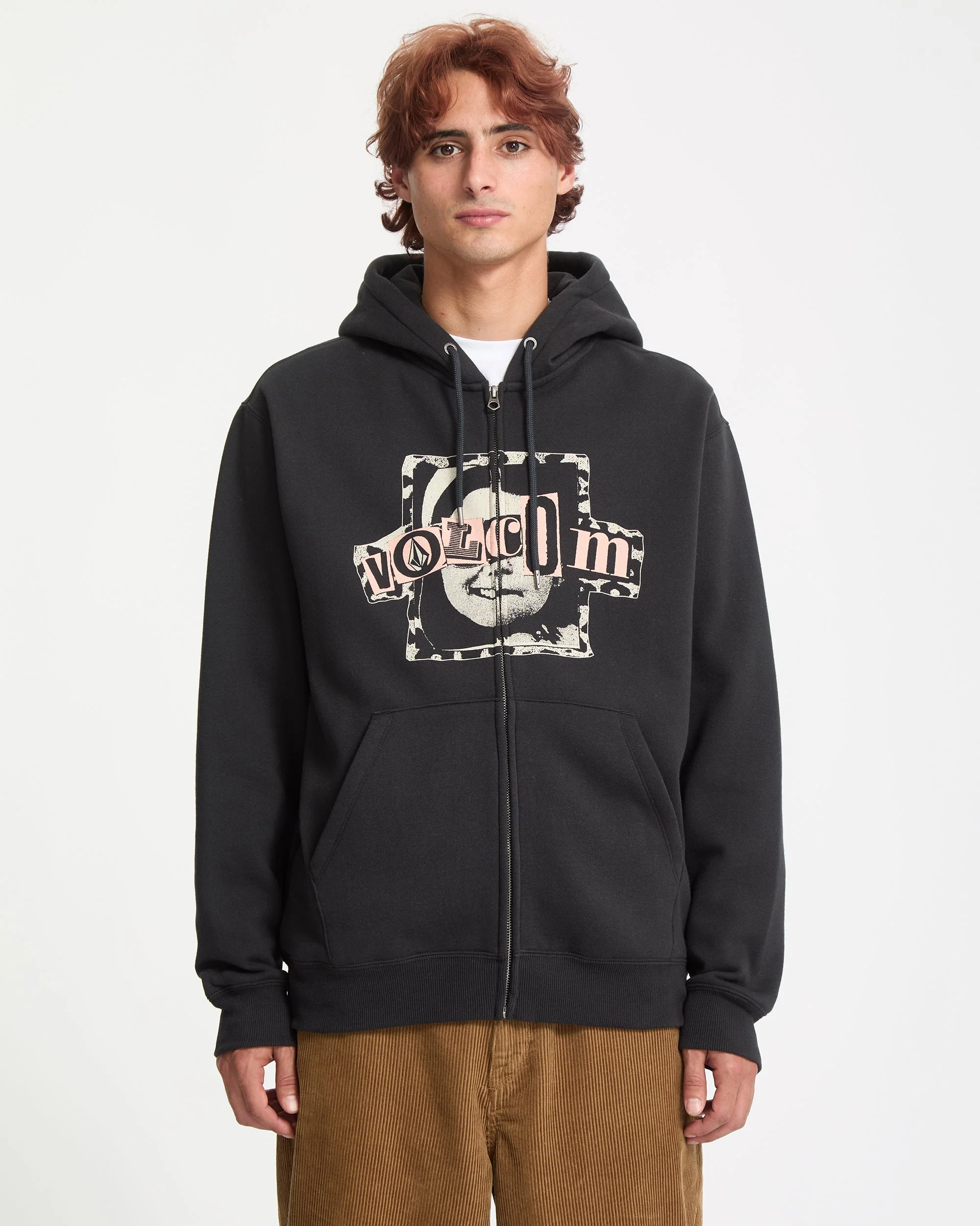 Stick Stoner Kapuzenjacke - Antique Black