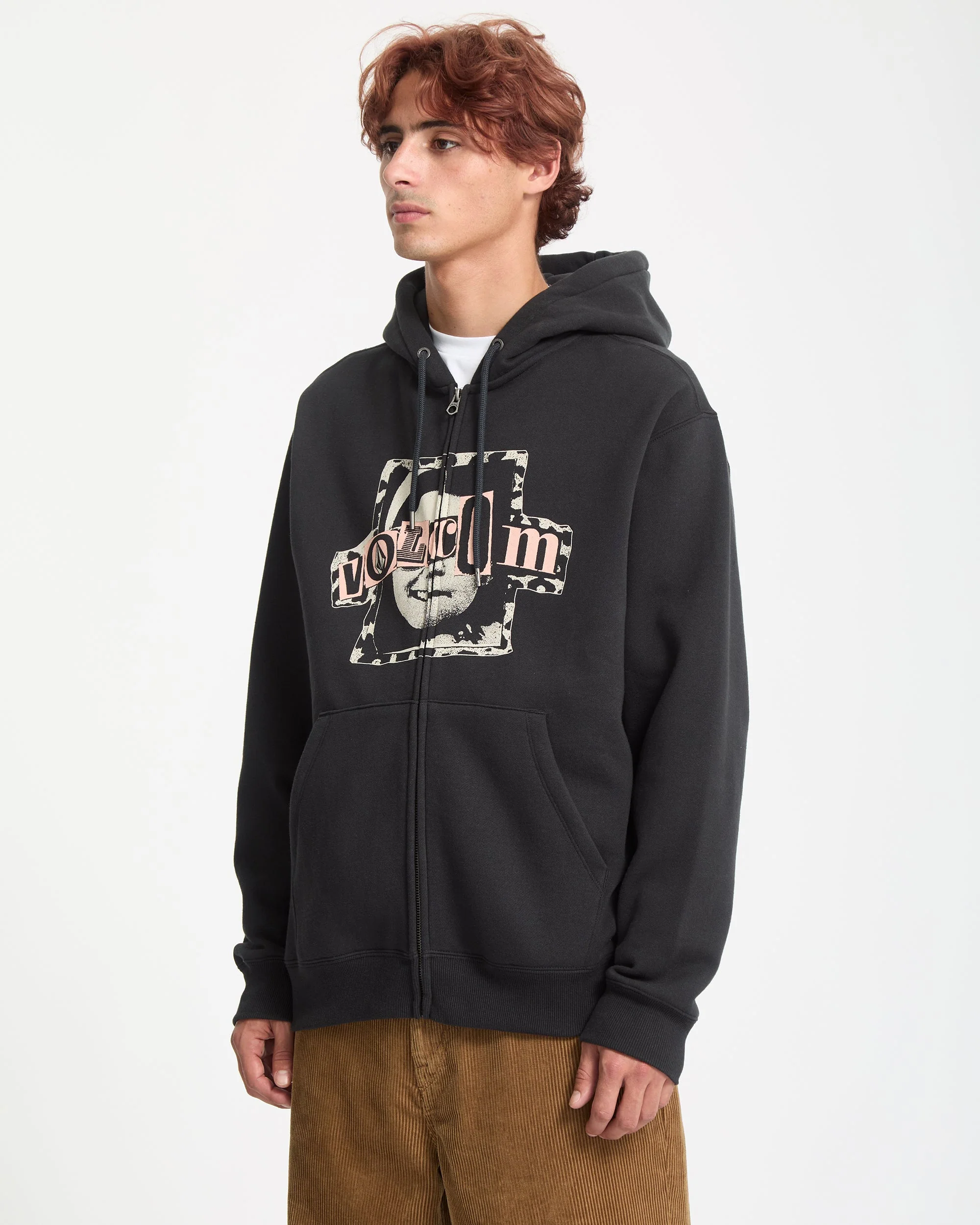 Stick Stoner Kapuzenjacke - Antique Black - Image 6